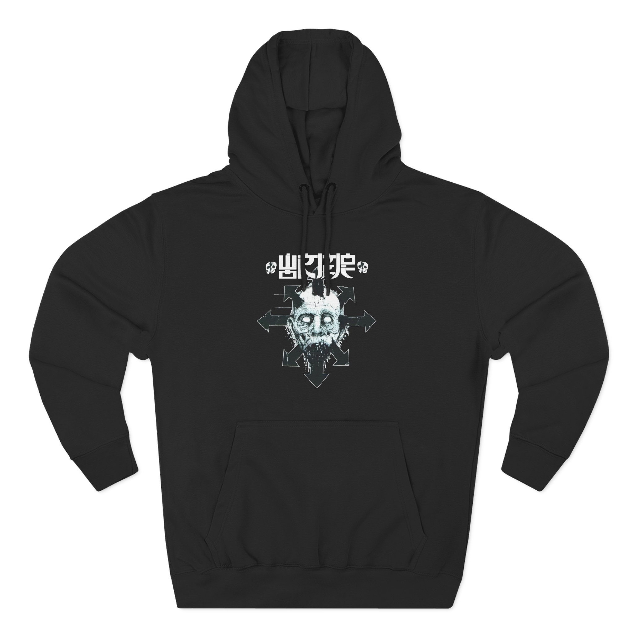 Wormrot Star of Chaos Three-Panel Fleece Hoodie