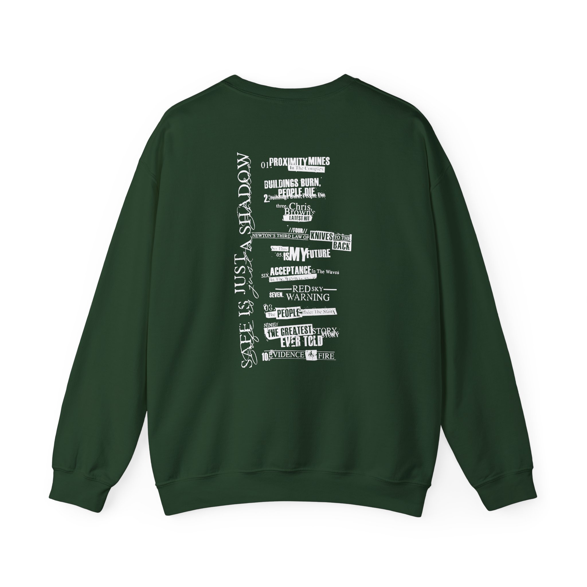 Ice Nine Kills Safe is Just a Shadow Unisex Heavy Blendâ„¢ Crewneck Sweatshirt