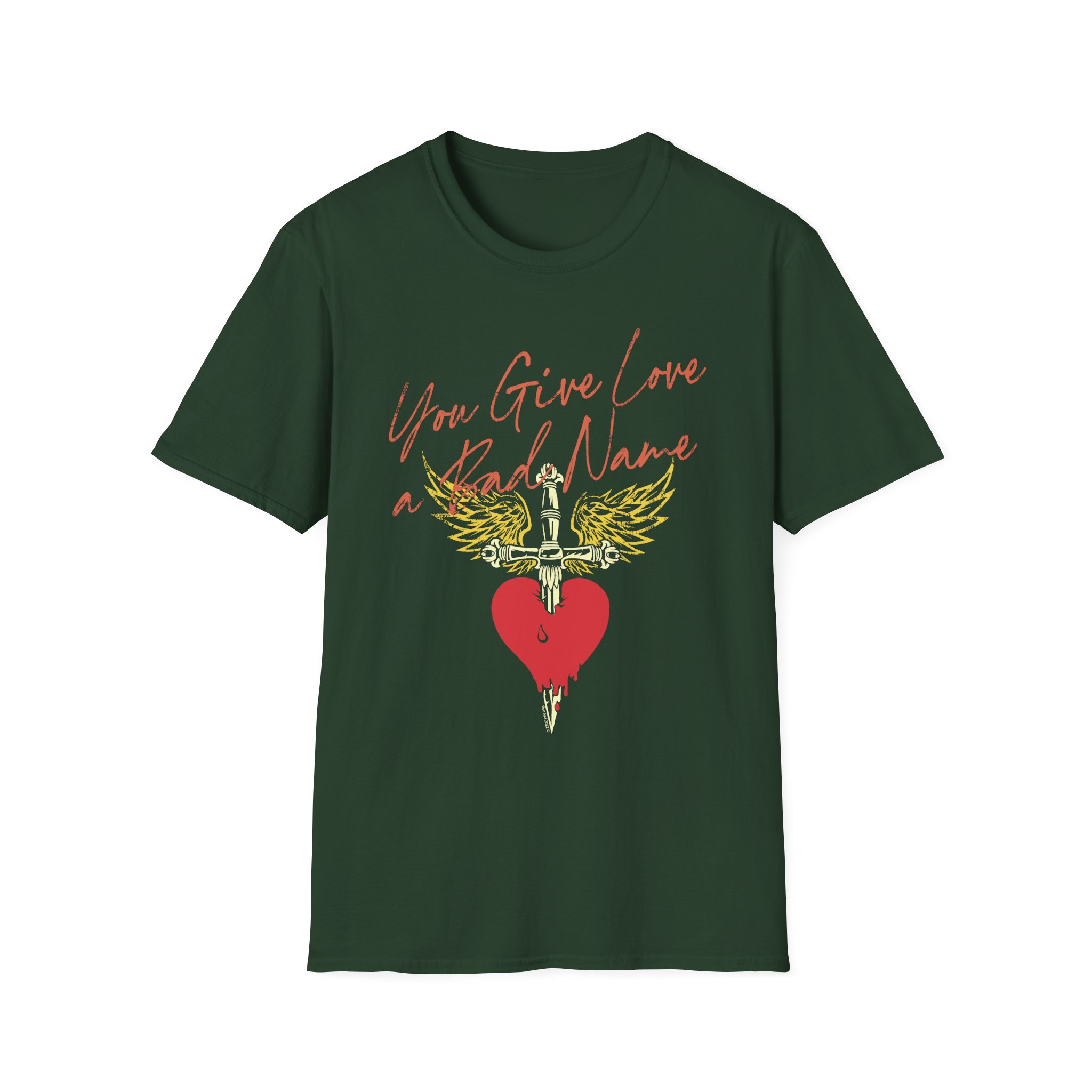 Bon Jovi You Give Love a Bad Name Unisex Softstyle T-Shirt