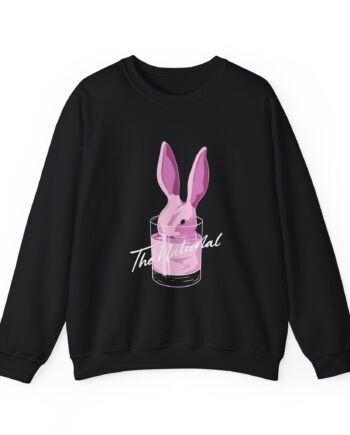 The National Pink Rabbits Unisex Heavy Blend Crewneck Sweatshirt