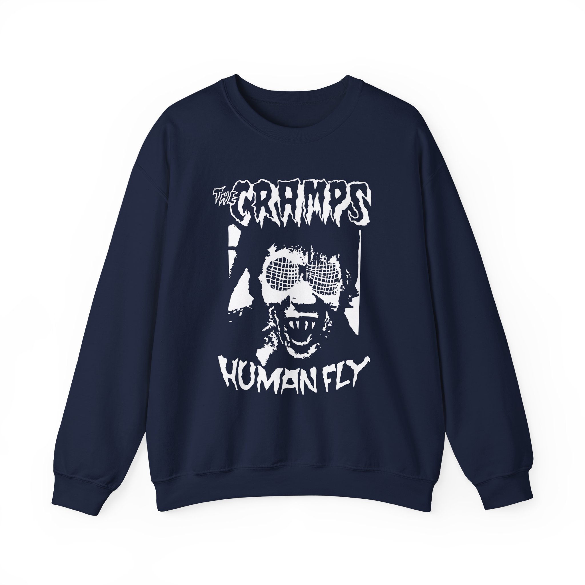 The Cramps Human Fly Unisex Heavy Blendâ„¢ Crewneck Sweatshirt