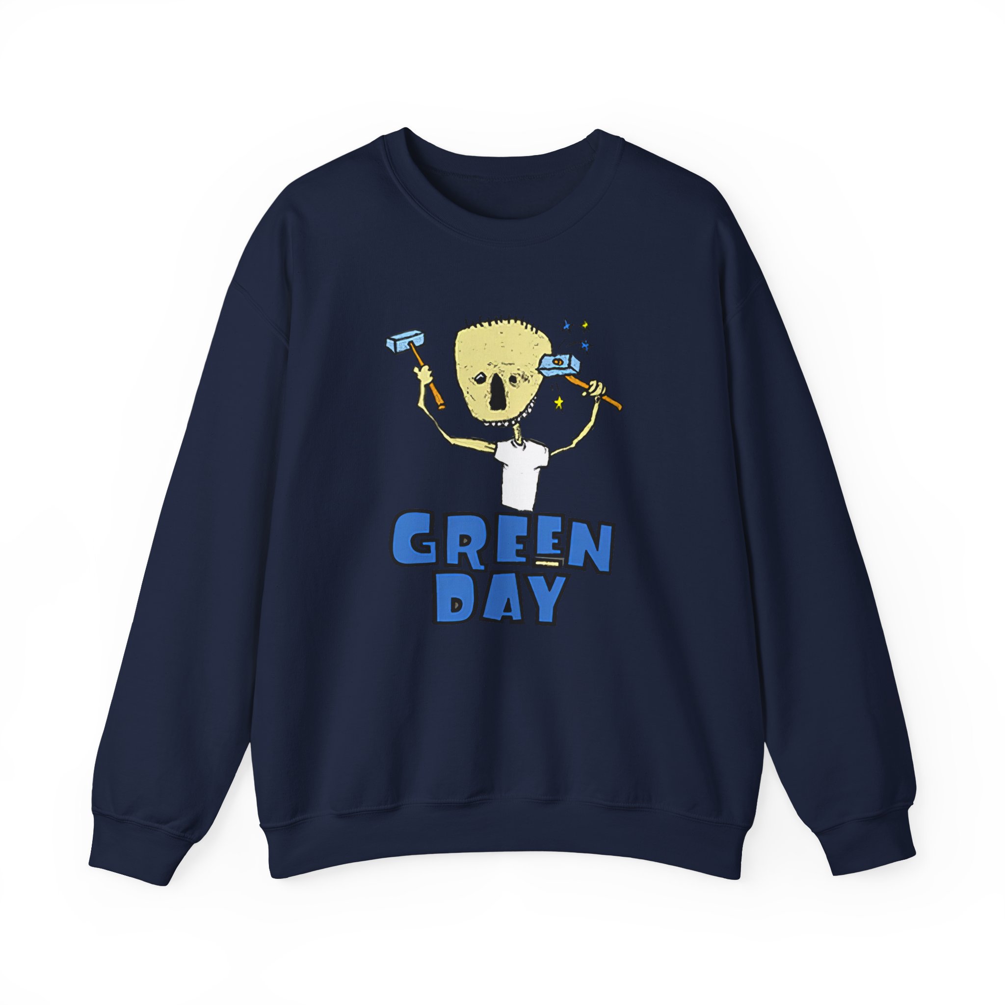 Green Day Nimrod Vintage Hammer Unisex Heavy Blendâ„¢ Crewneck Sweatshirt