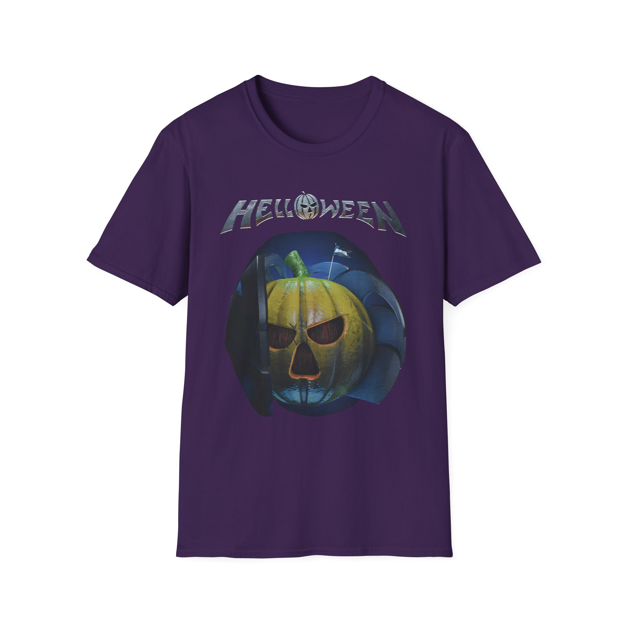 Helloween United Forces Pumpkin Unisex Softstyle T-Shirt