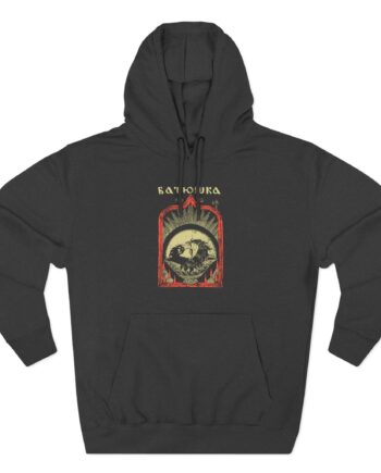 Batushka Head Art Three-Panel Fleece Hoodie