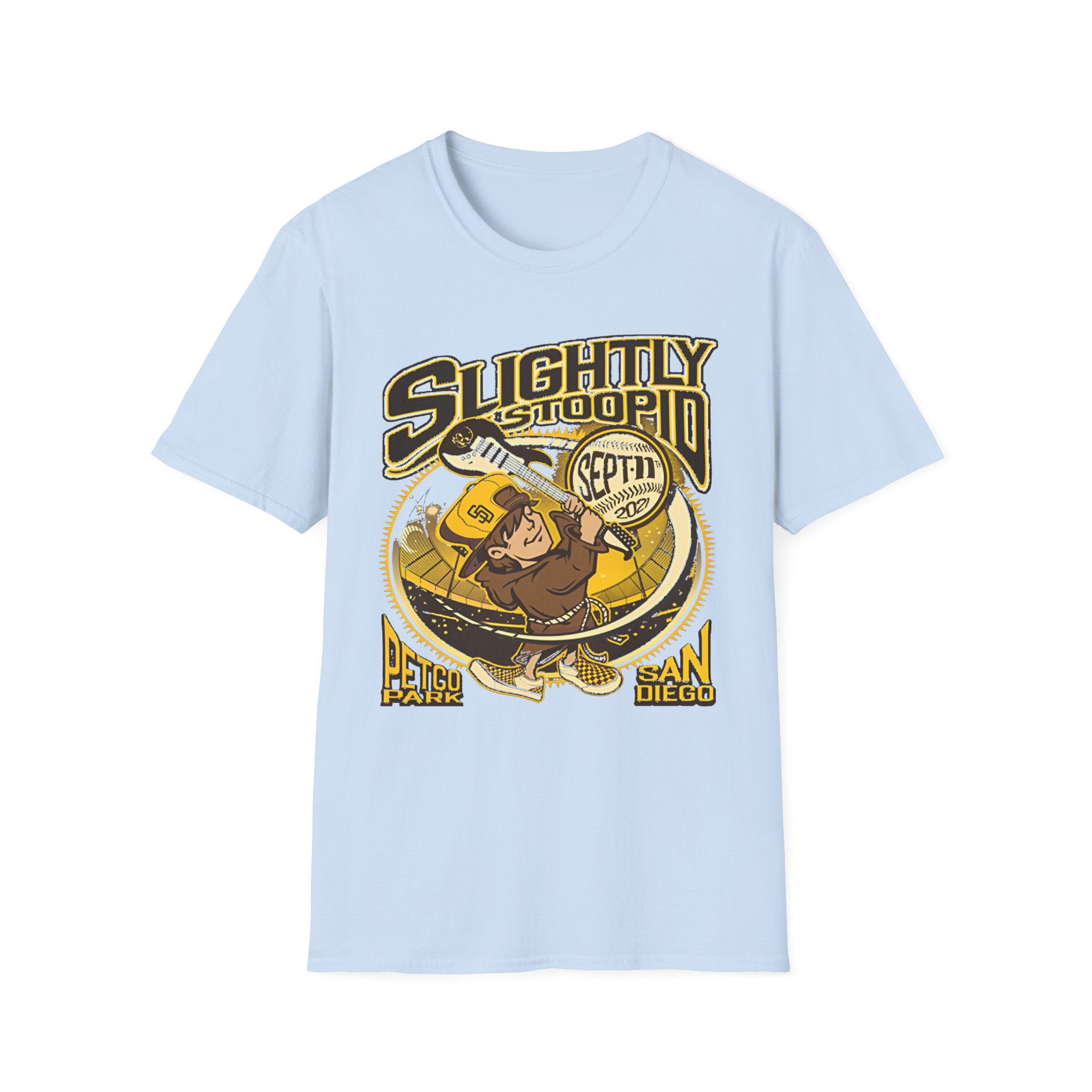 Slightly Stoopid San Diego 2021 Friar Unisex Softstyle T-Shirt