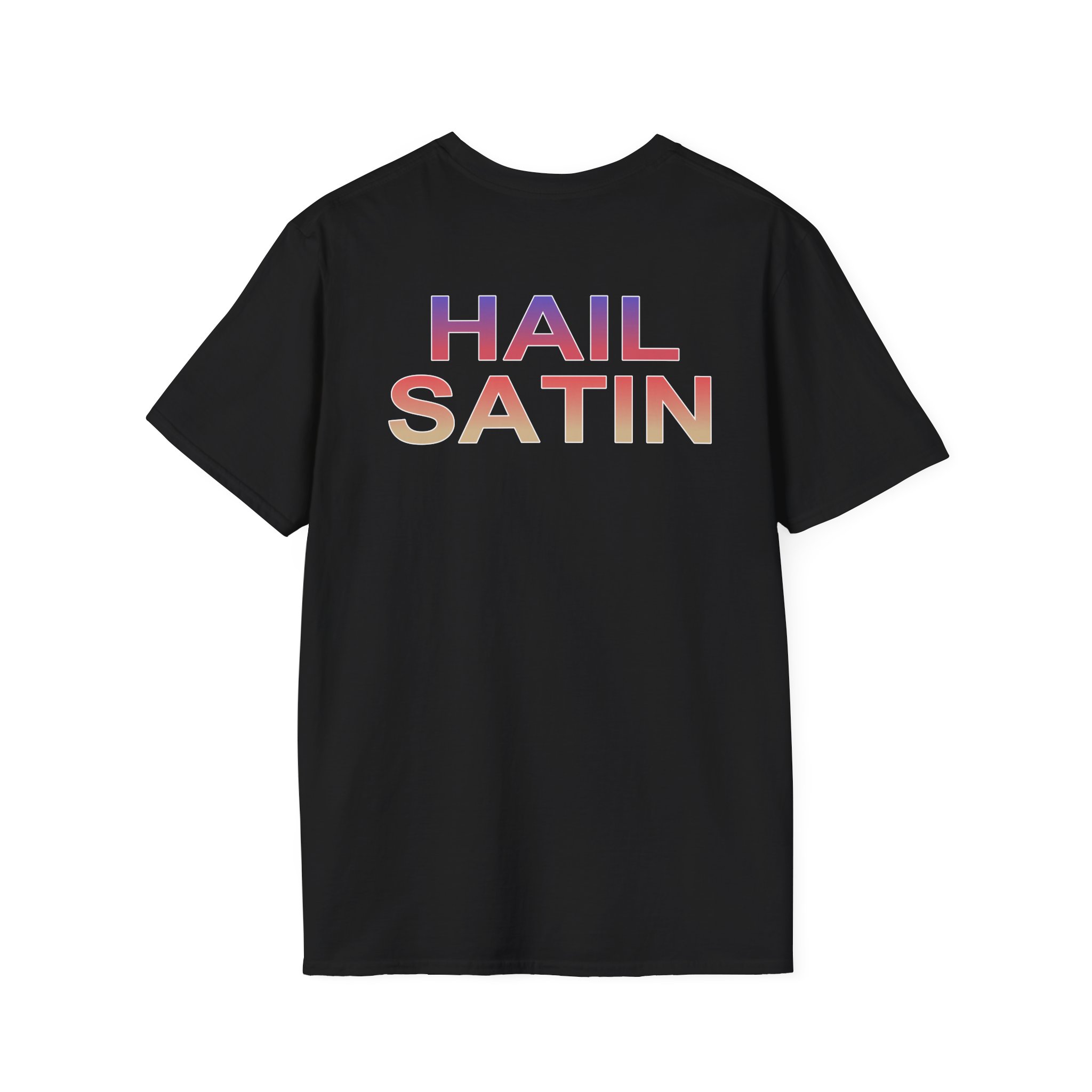 Foo Fighters Dee Gees Hail Satin Unisex Softstyle T-Shirt