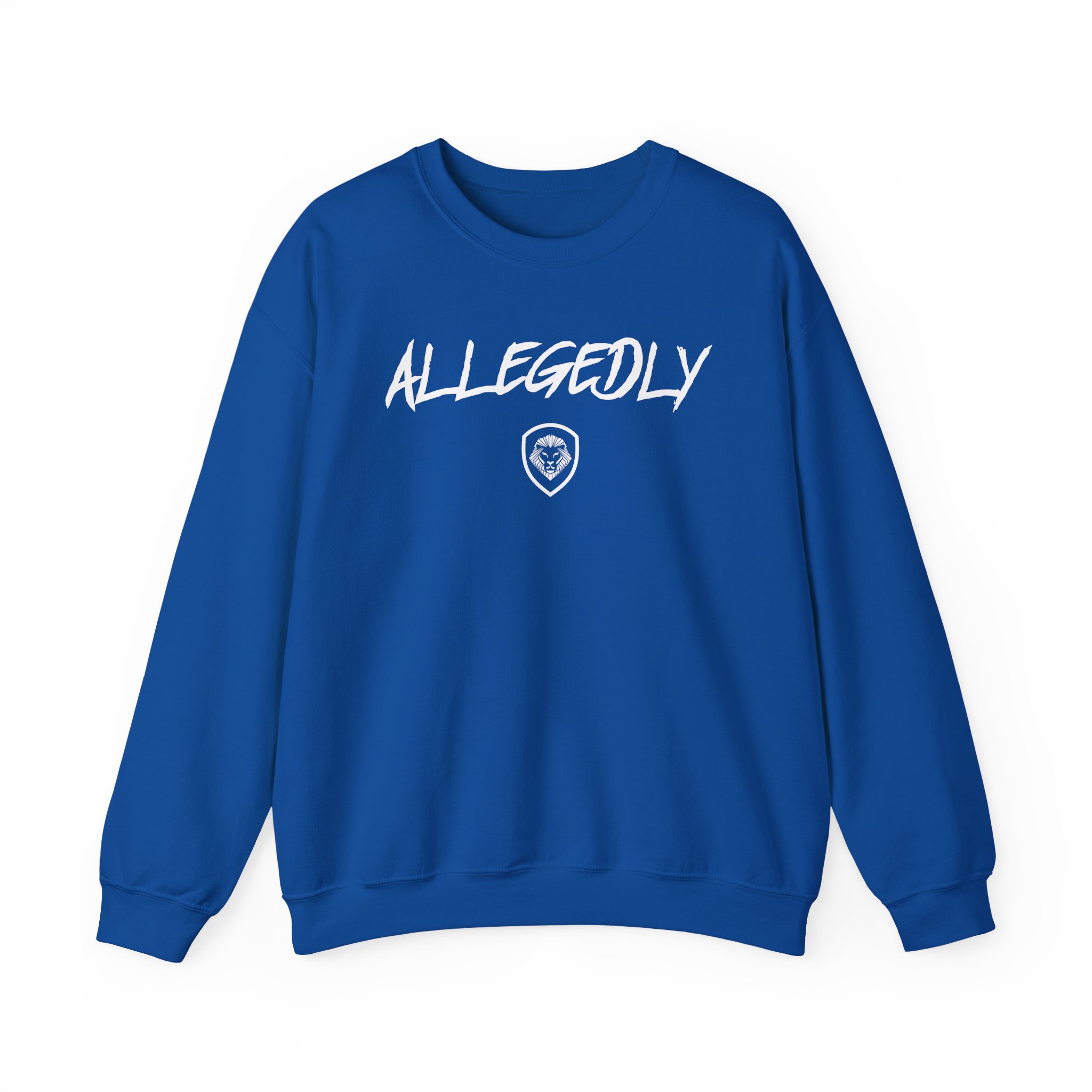 Valuetainment Allegedly Unisex Heavy Blendâ„¢ Crewneck Sweatshirt