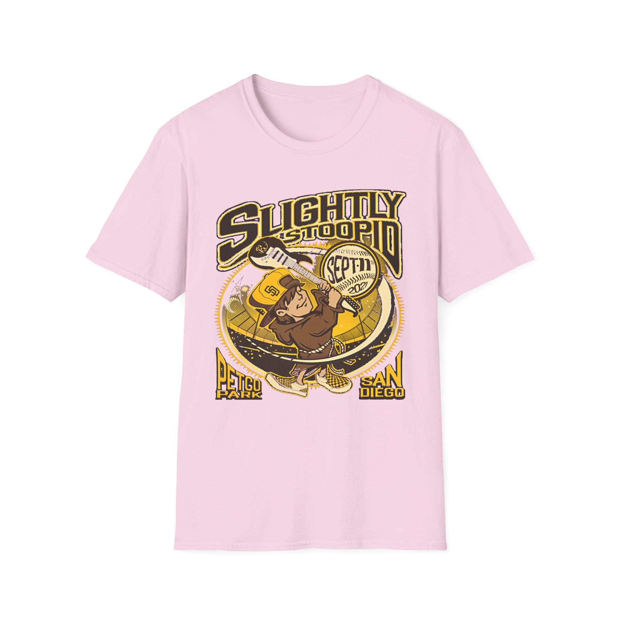 Slightly Stoopid San Diego 2021 Friar Unisex Softstyle T-Shirt
