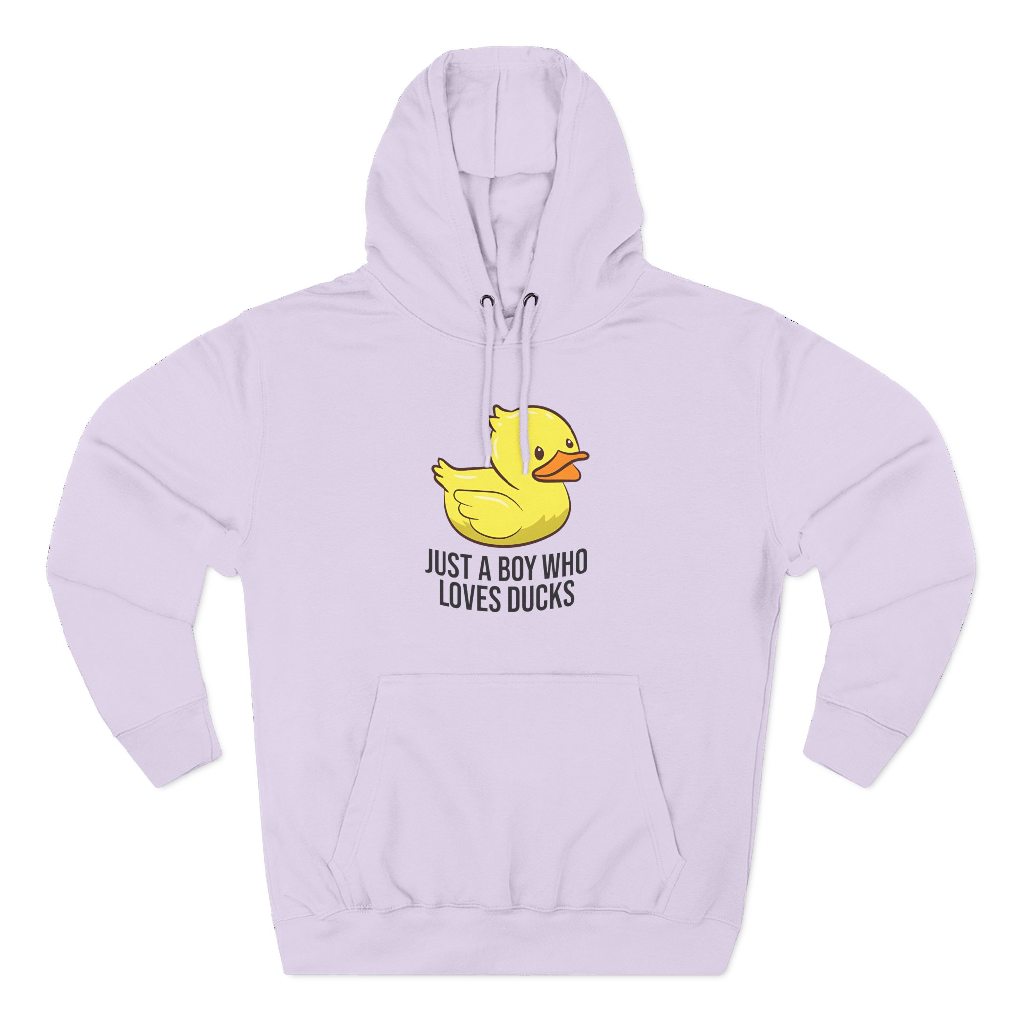 Duckboy Three-Panel Fleece Hoodie