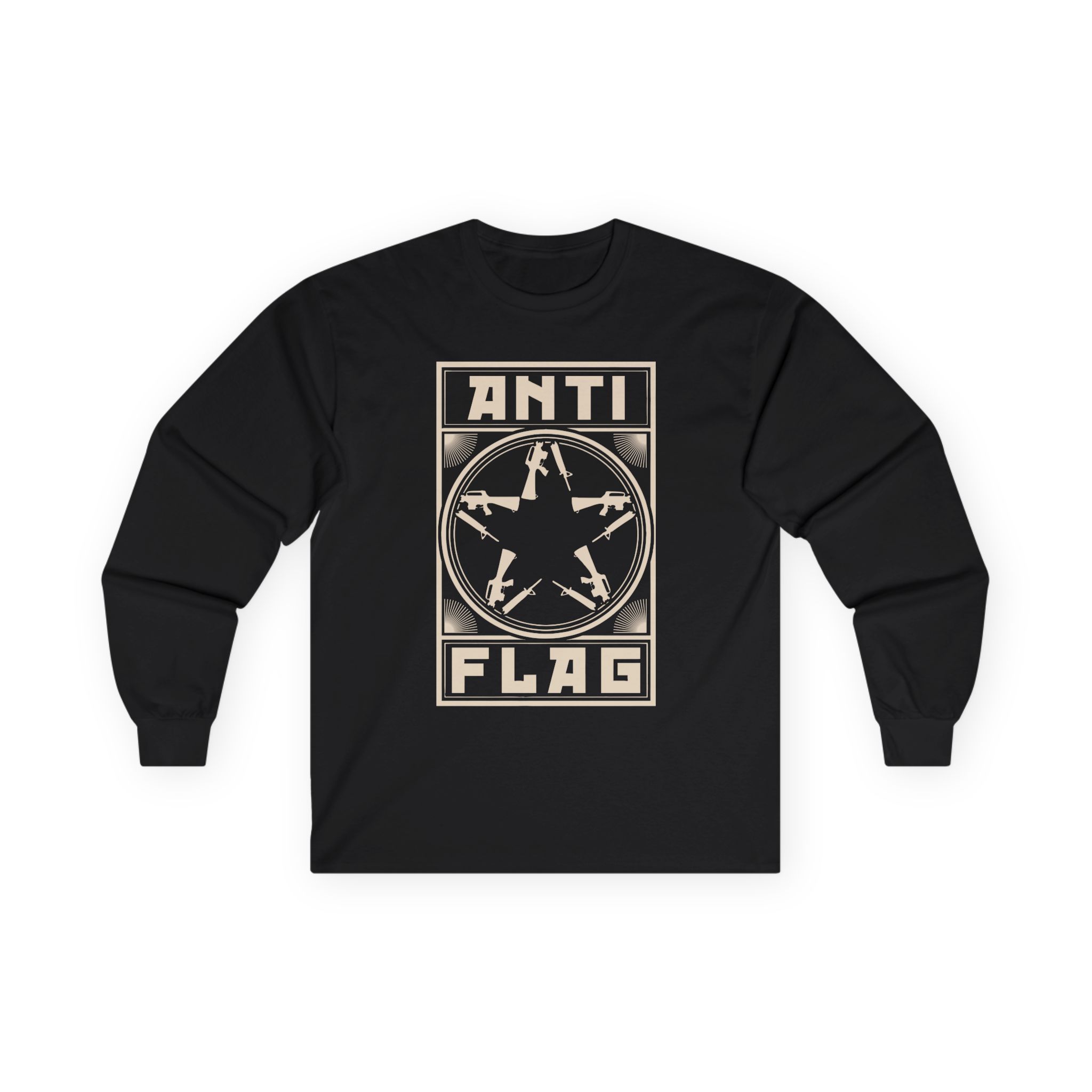 Anti Flag Comrade Gunstar Unisex Ultra Cotton Long Sleeve Tee