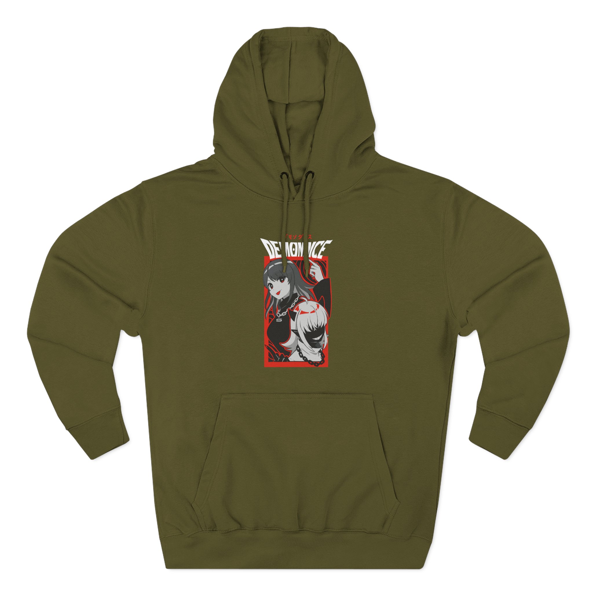 Demondice Three-Panel Fleece Hoodie