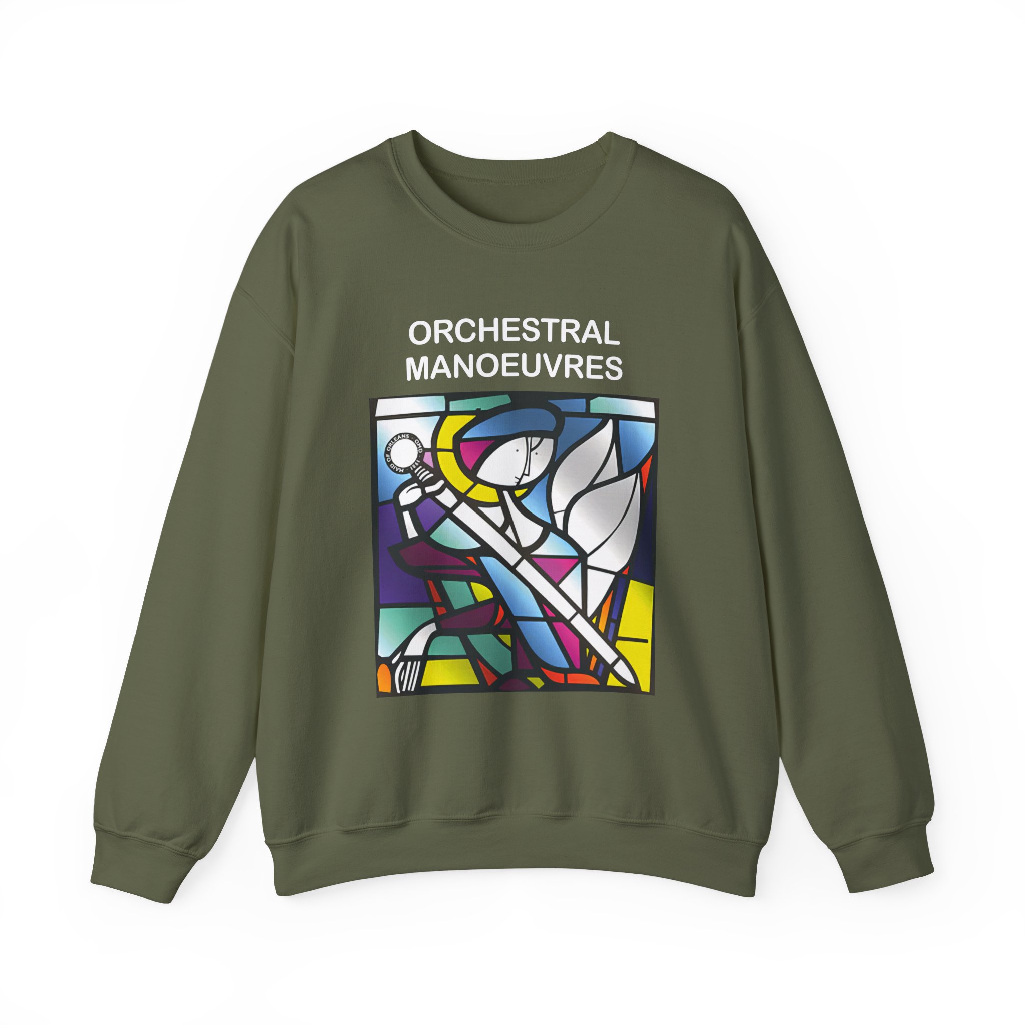 Omd Orchestral Manoeuvres Unisex Heavy Blendâ„¢ Crewneck Sweatshirt