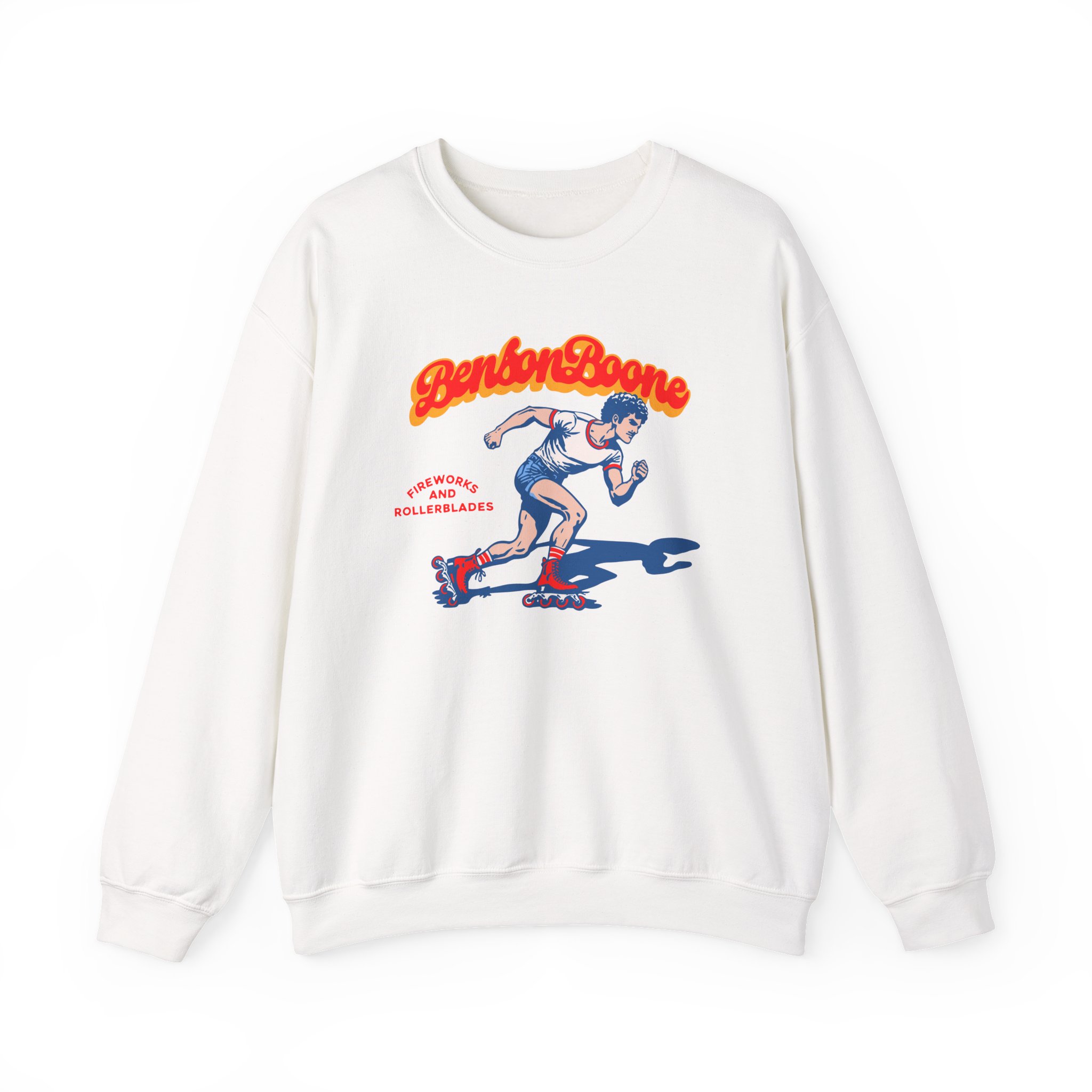 Benson Boone Rollerblading Benny Unisex Heavy Blendâ„¢ Crewneck Sweatshirt