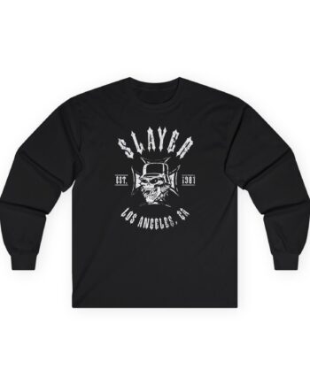 Slayer Established 1981 Skull Unisex Ultra Cotton Long Sleeve Tee