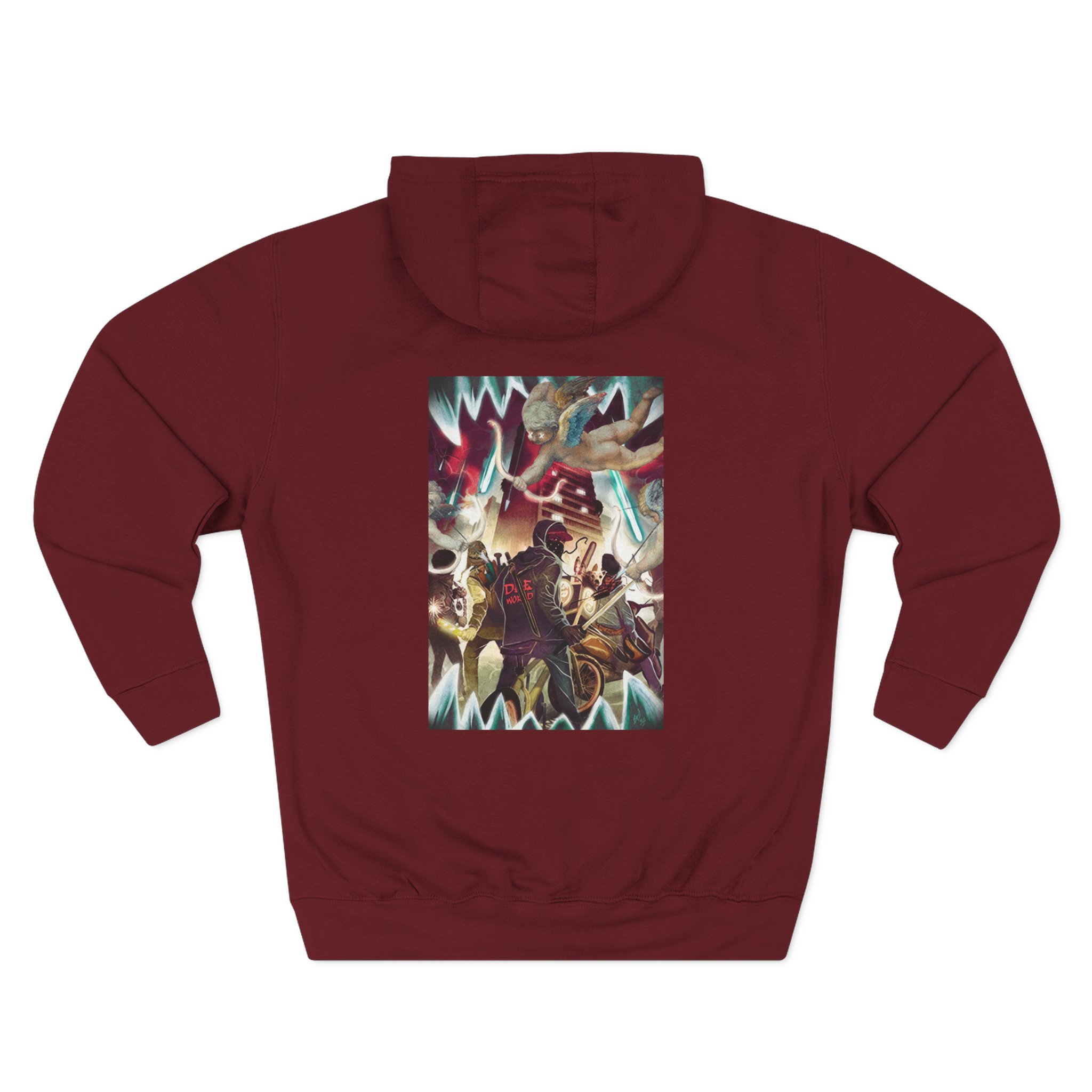 D Block Europe DBE Wurl Three-panel Fleece Hoodie