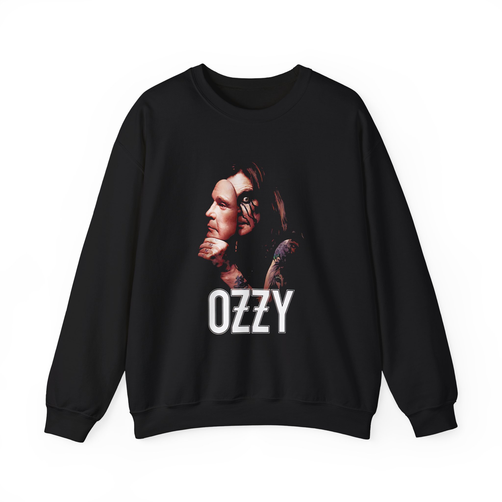 Ozzy Osbourne No More Tours 2 Admat Unisex Heavy Blendâ„¢ Crewneck Sweatshirt