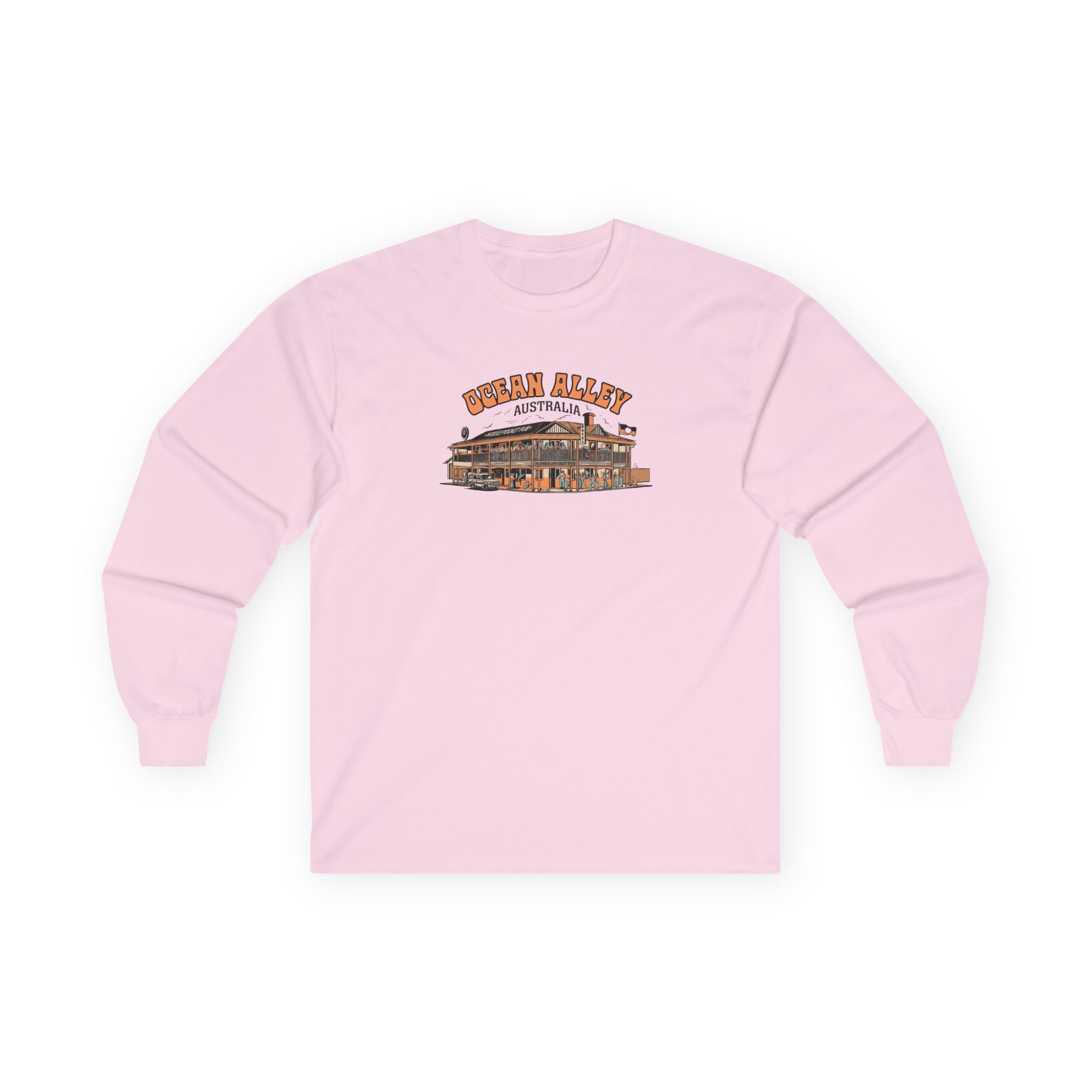 Ocean Alley Pub Unisex Ultra Cotton Long Sleeve Tee