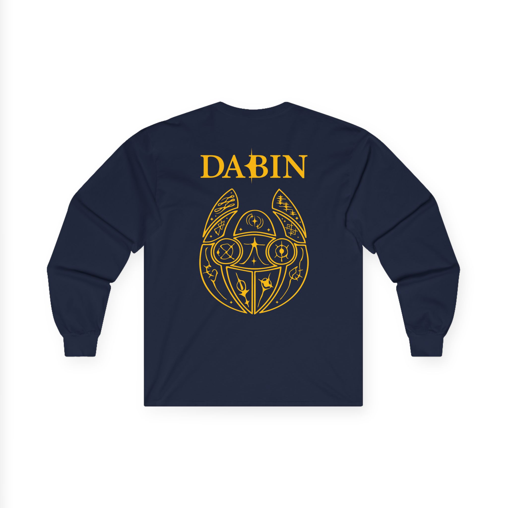 Dabin Between Broken Glyph Mask Unisex Ultra Cotton Long Sleeve Tee