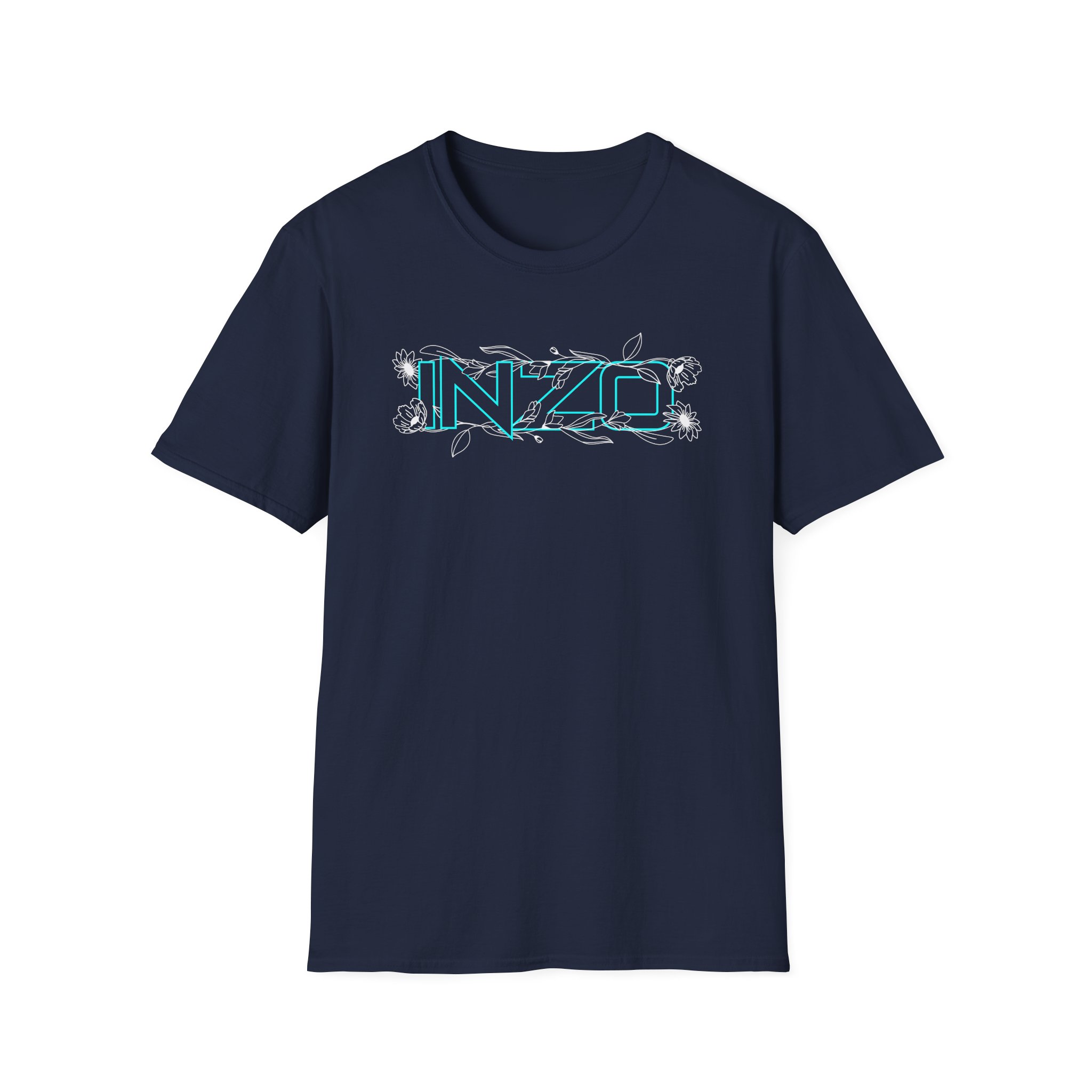 Inzo Flowers in My Heart Unisex Softstyle T-Shirt