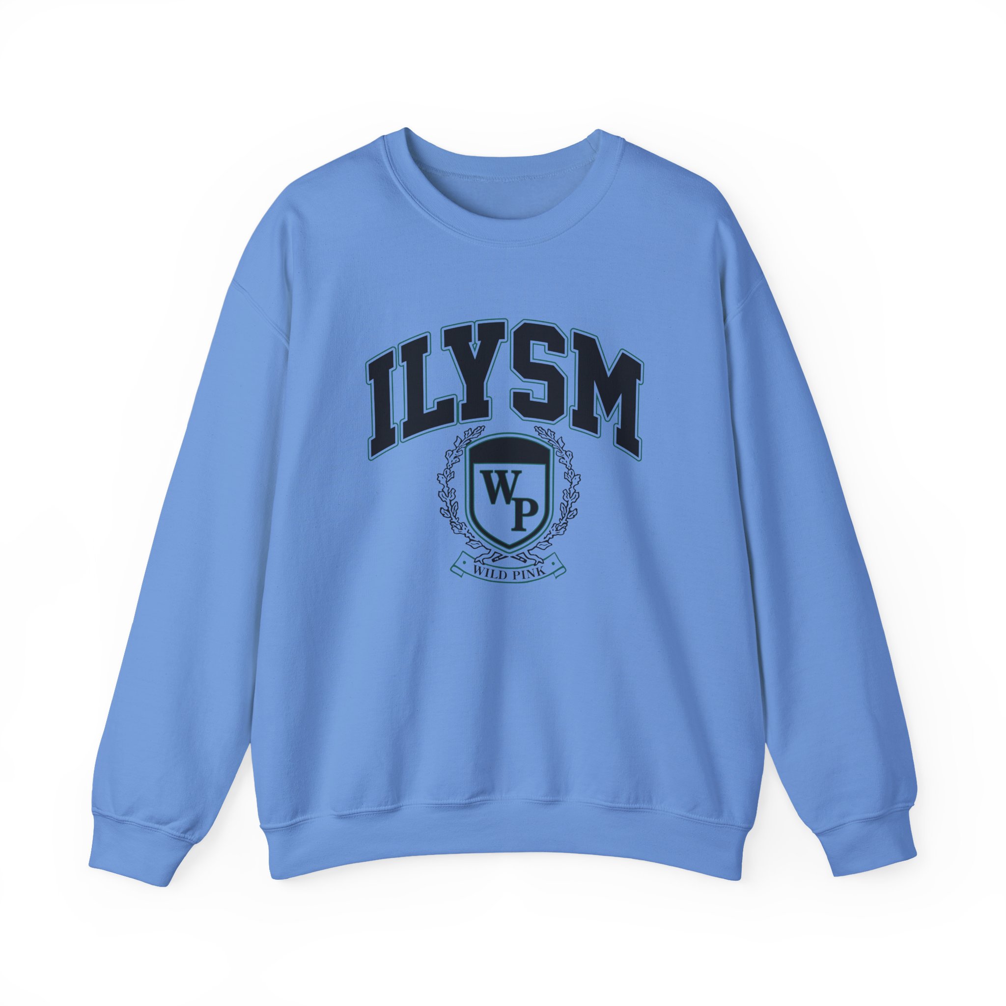 Wild Pink Ilysm Crew Collegiate Unisex Heavy Blendâ„¢ Crewneck Sweatshirt
