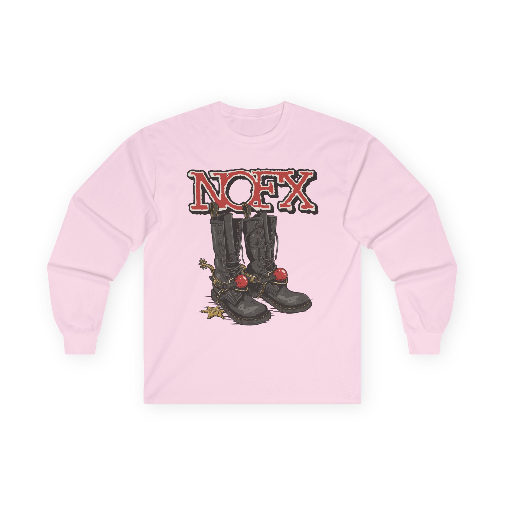 Nofx Boots Unisex Ultra Cotton Long Sleeve Tee