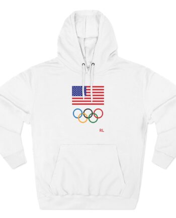 Nina Dobrev Polo Falph Lauren Team Usa Three-Panel Fleece Hoodie