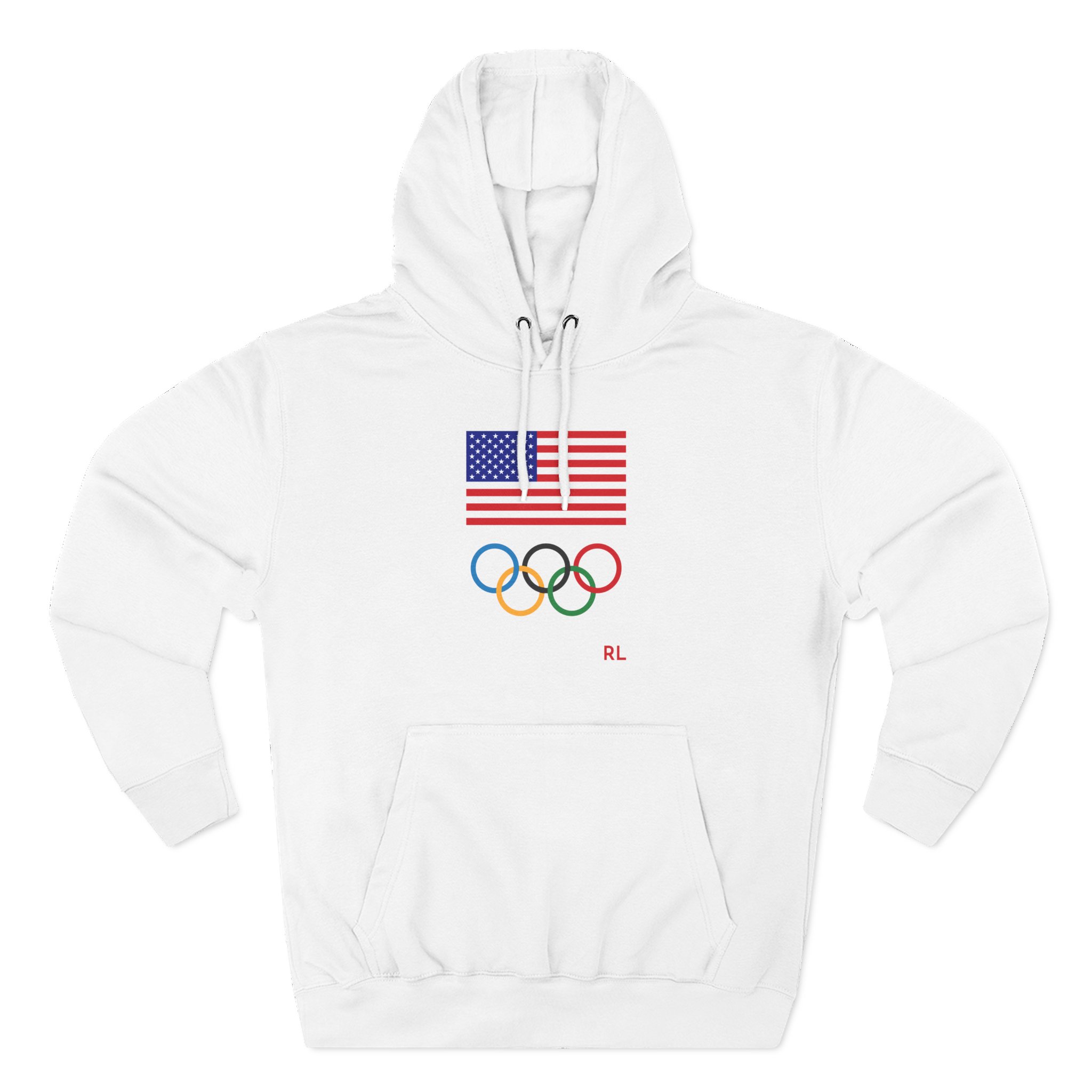Nina Dobrev Polo Falph Lauren Team Usa Three-Panel Fleece Hoodie