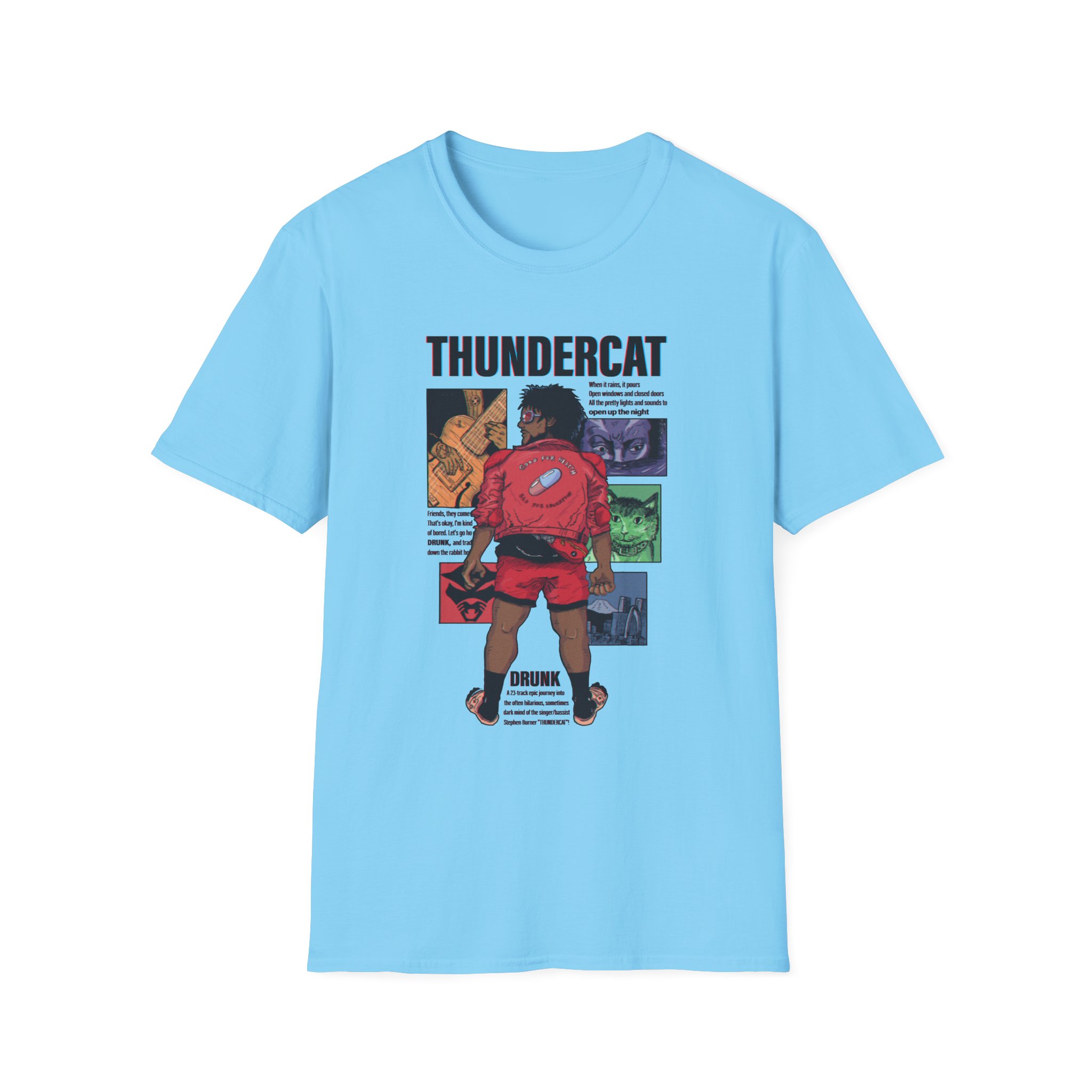 Thundercat Manga Unisex Softstyle T-Shirt