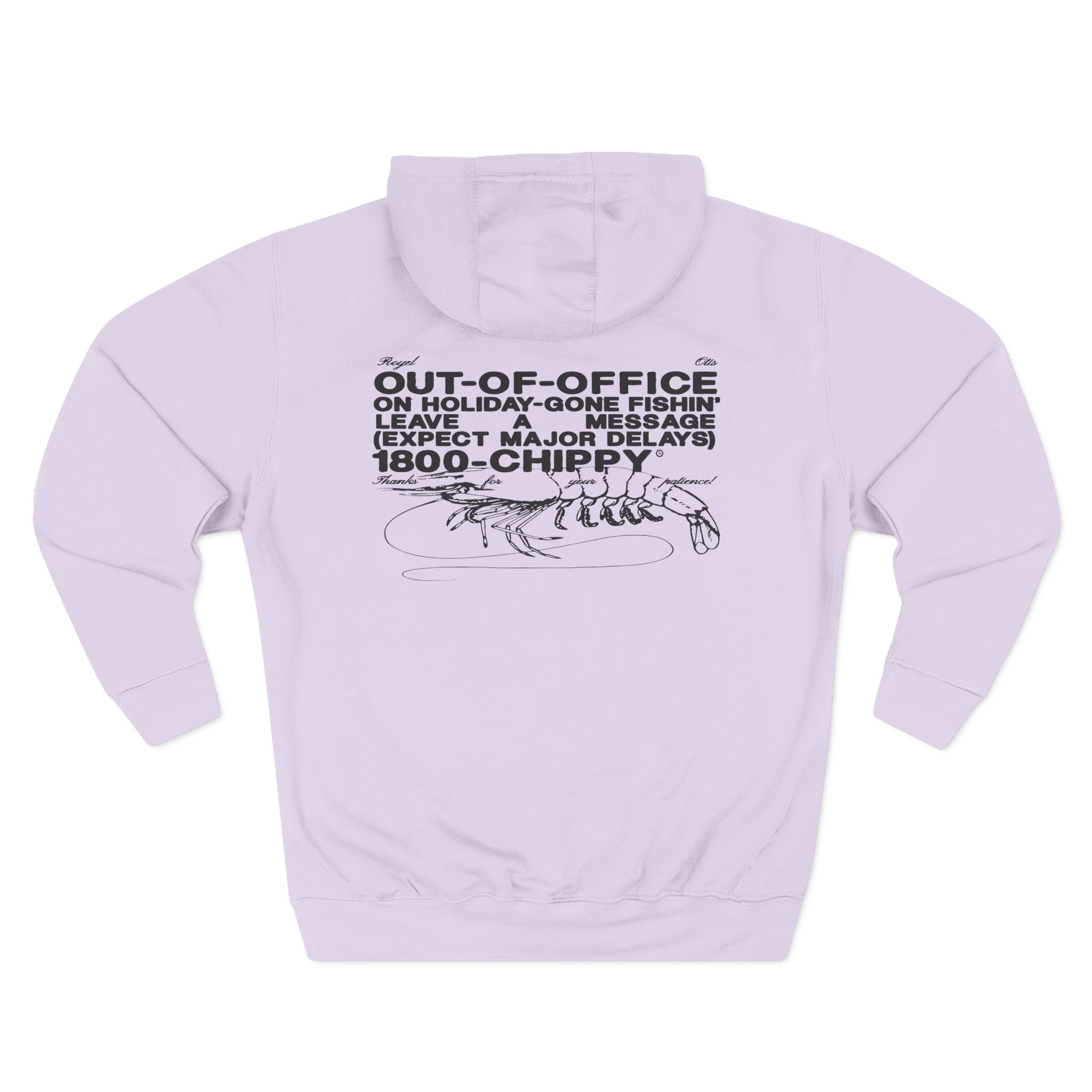 Royel Otis Out of Office Chippy Three-Panel Fleece Hoodie