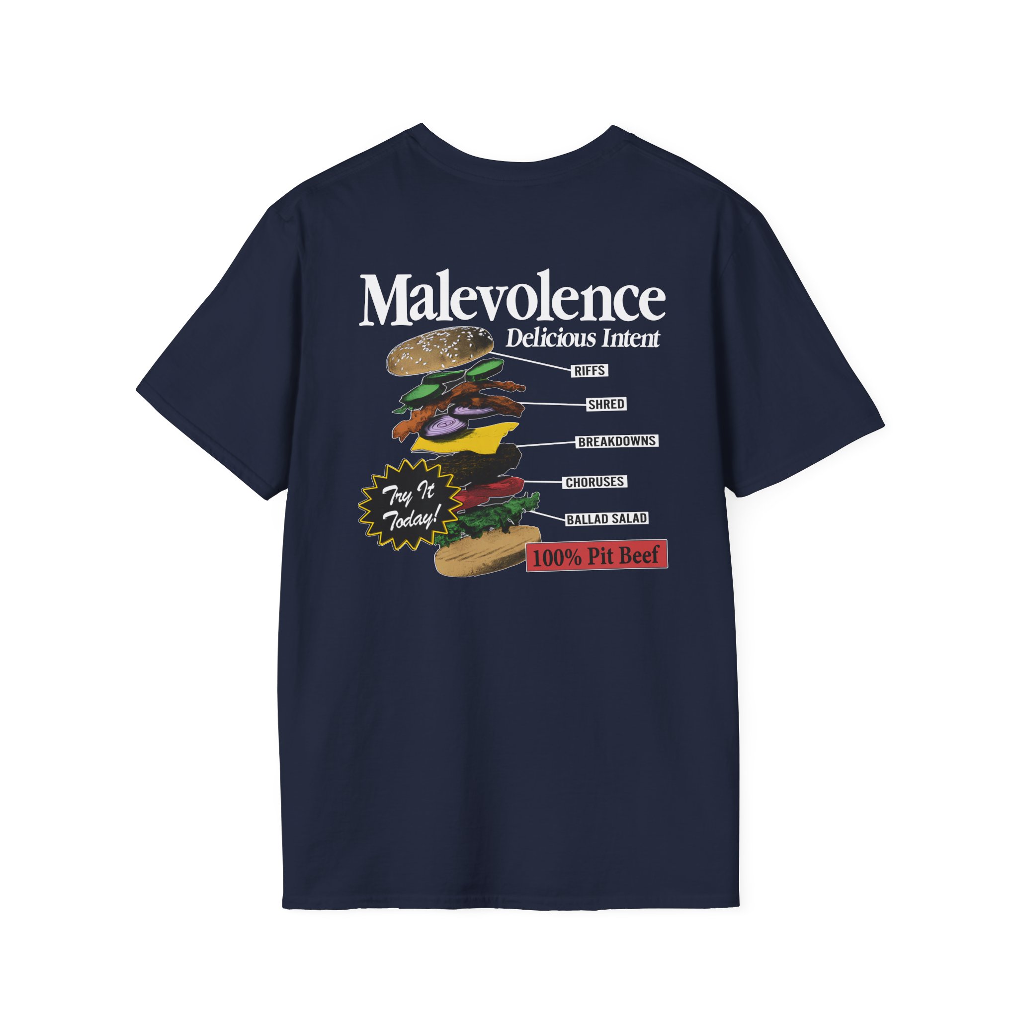 Malevolence Pit Beef Unisex Softstyle T-Shirt