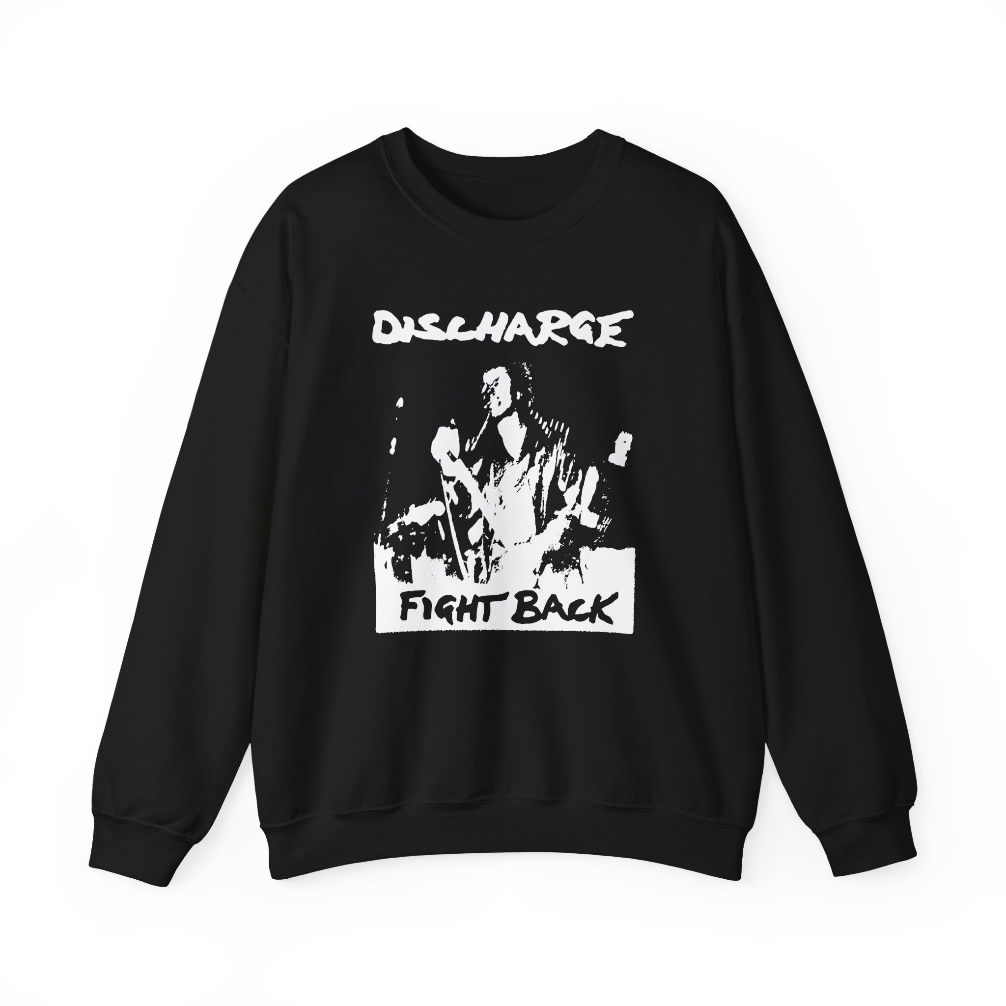 Discharge Fight Back Unisex Heavy Blendâ„¢ Crewneck Sweatshirt