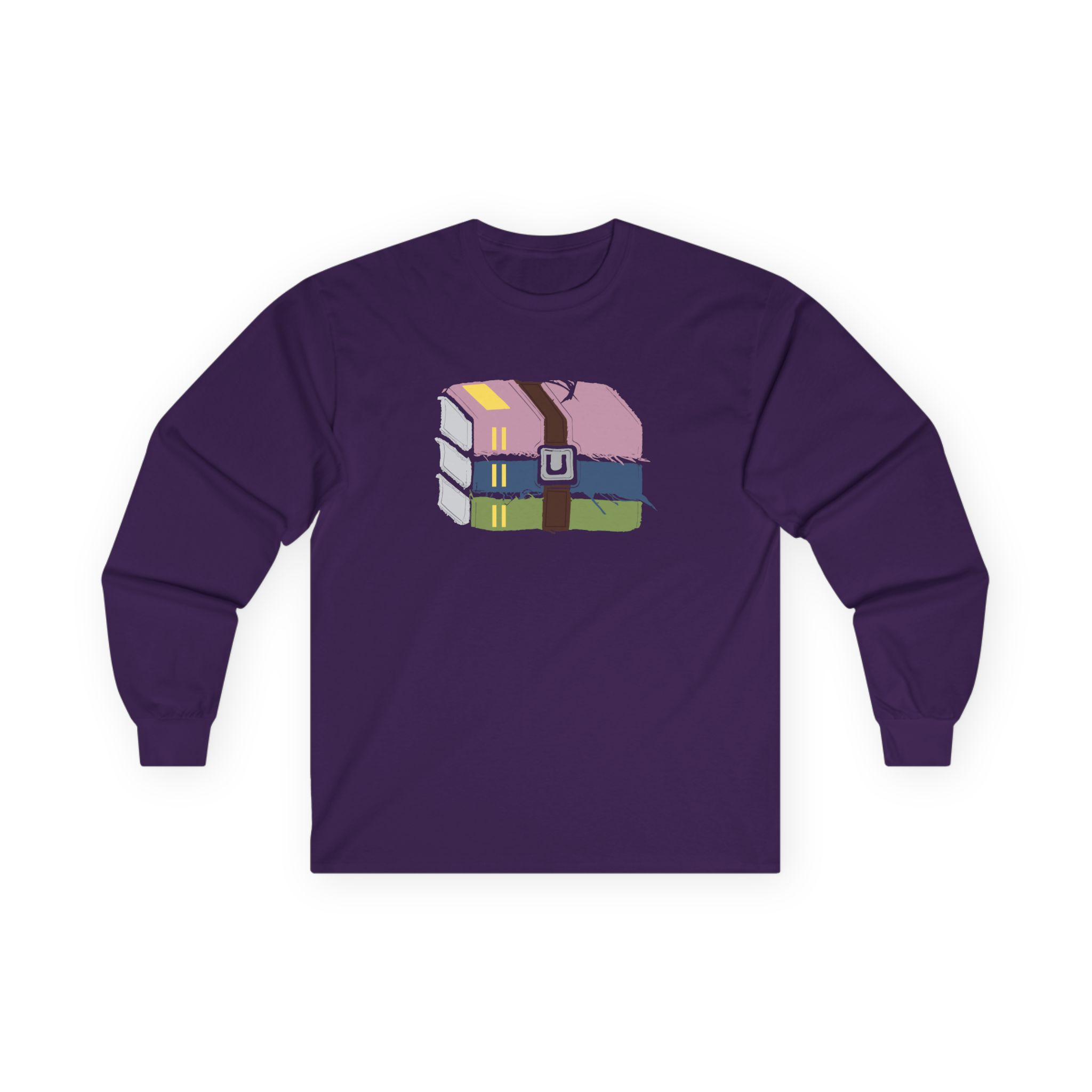 Winrar Frayed Logo Unisex Ultra Cotton Long Sleeve Tee