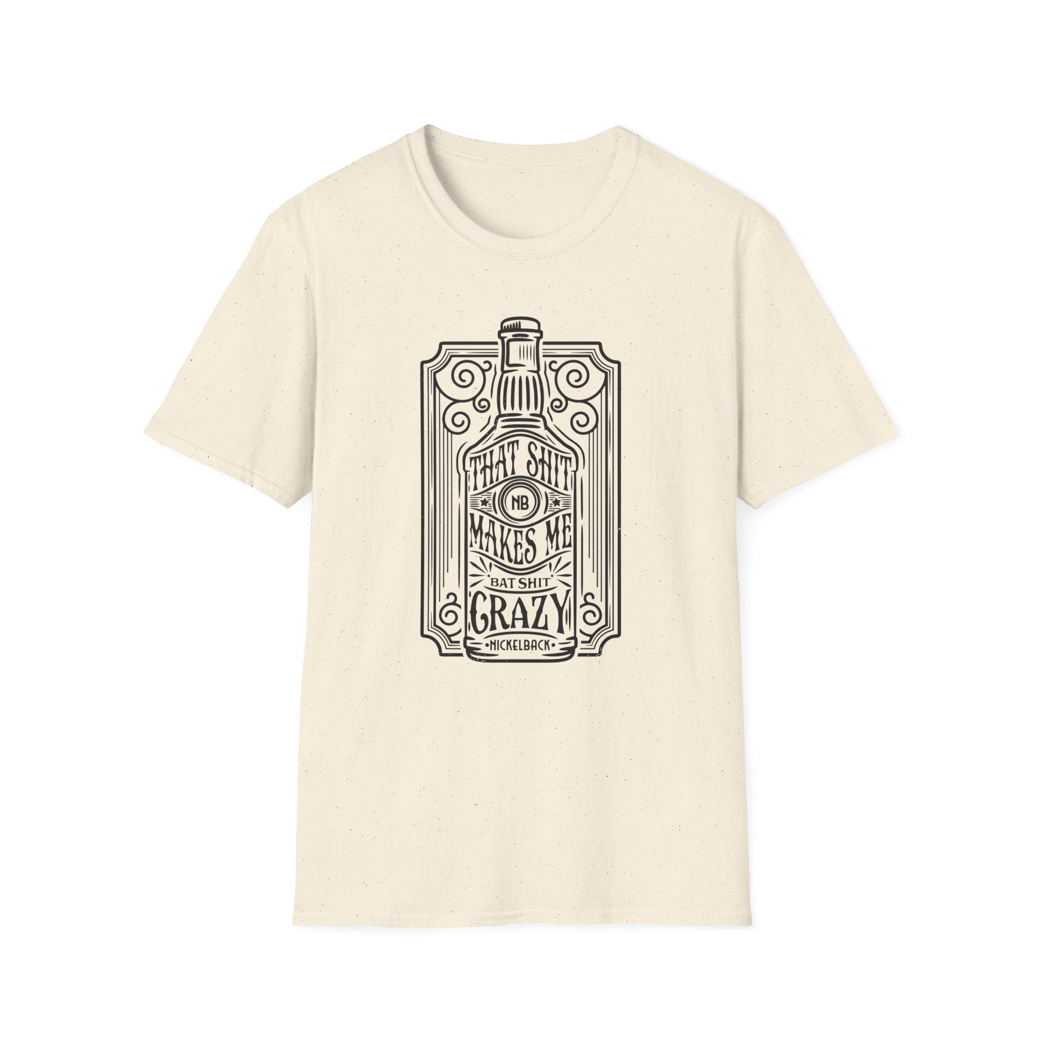 Nickelback Batshit Crazy Unisex Softstyle T-Shirt