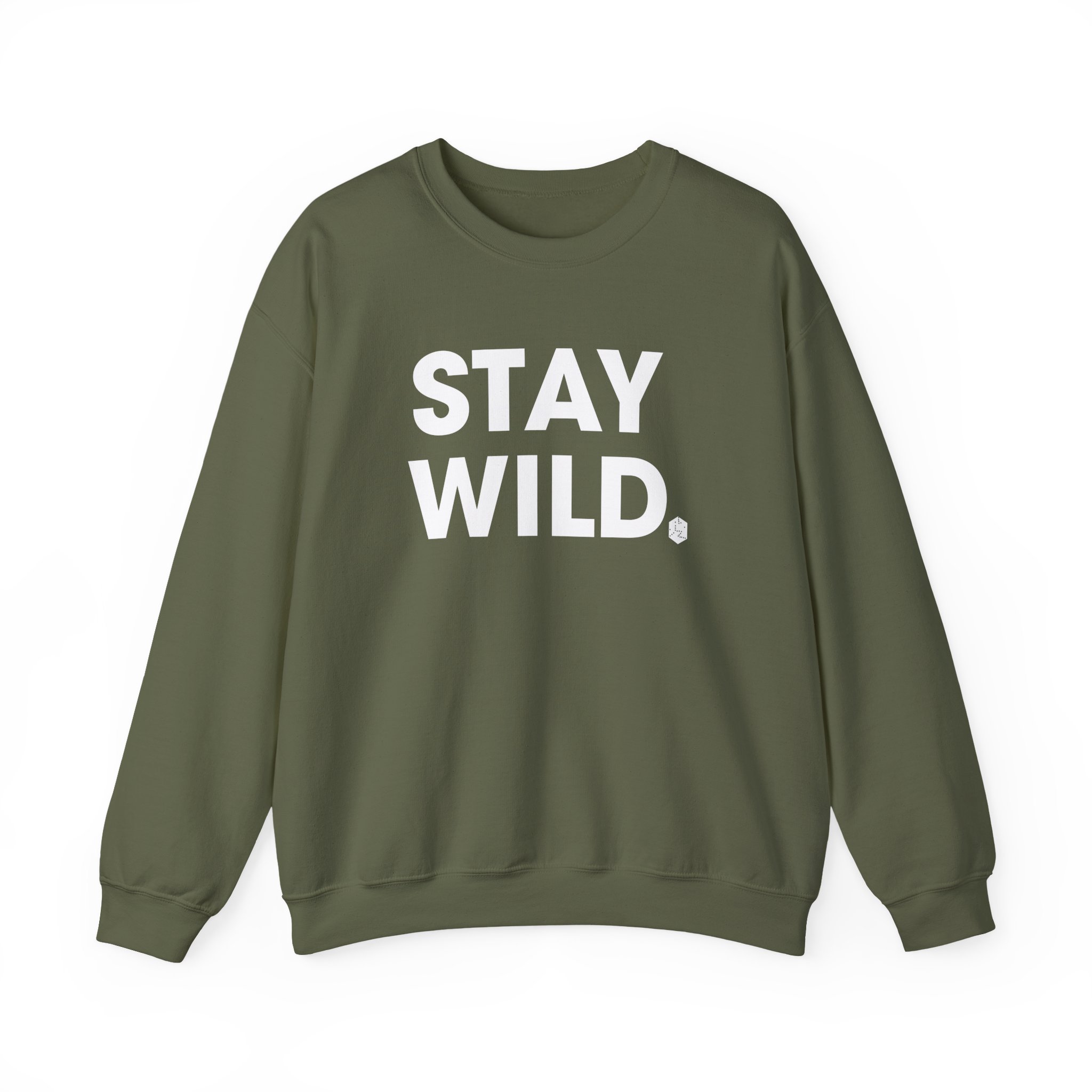 Wild Pink Stay Unisex Heavy Blendâ„¢ Crewneck Sweatshirt