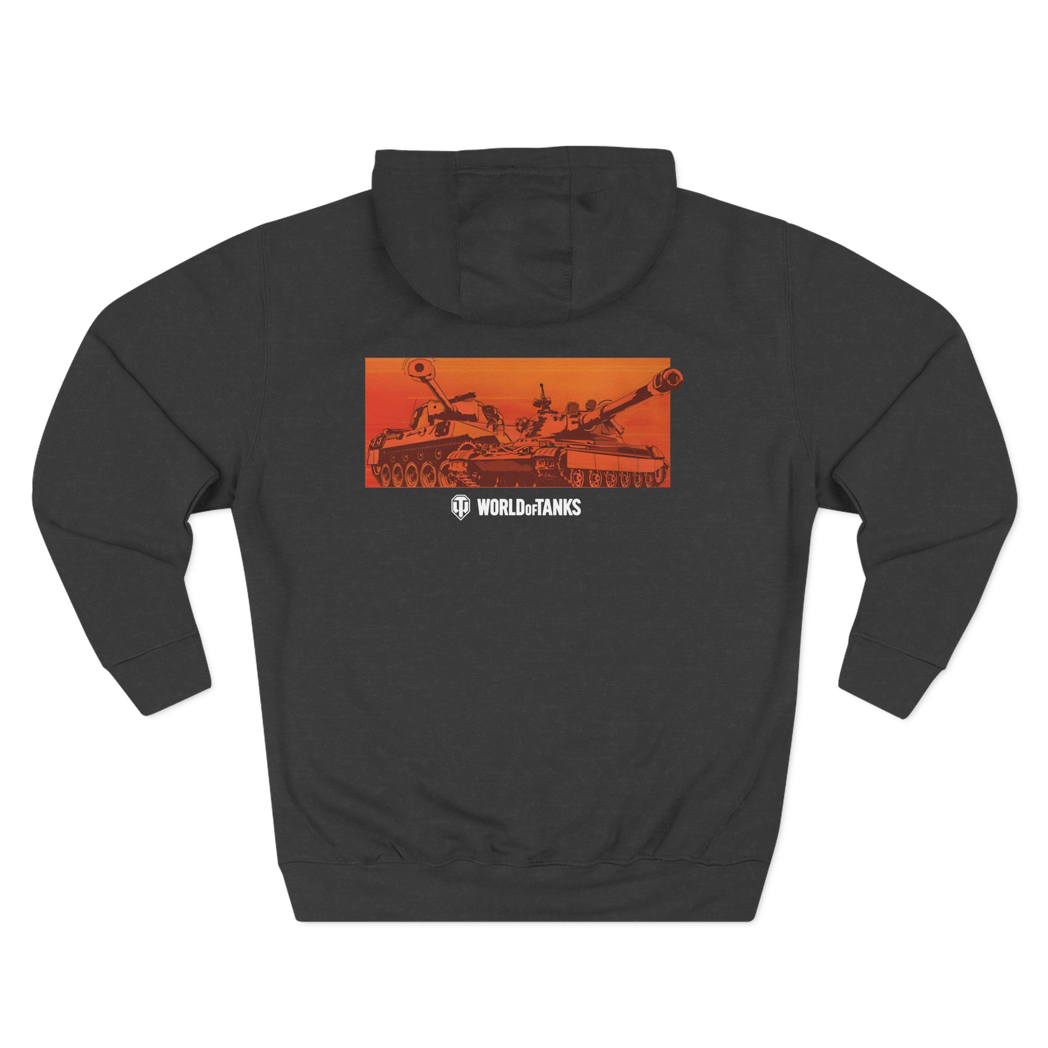World of Tank Orange Sky Three-Panel Fleece Hoodie