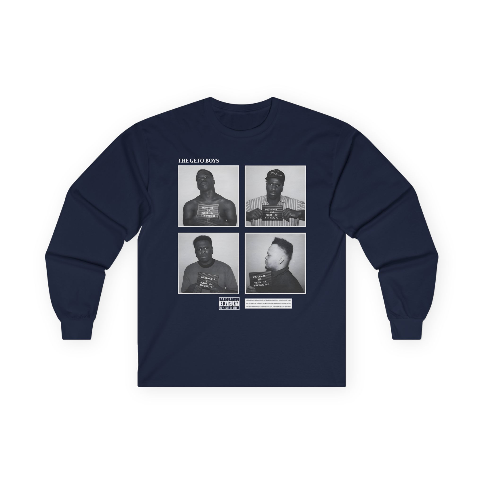 Geto Boys Unisex Ultra Cotton Long Sleeve Tee