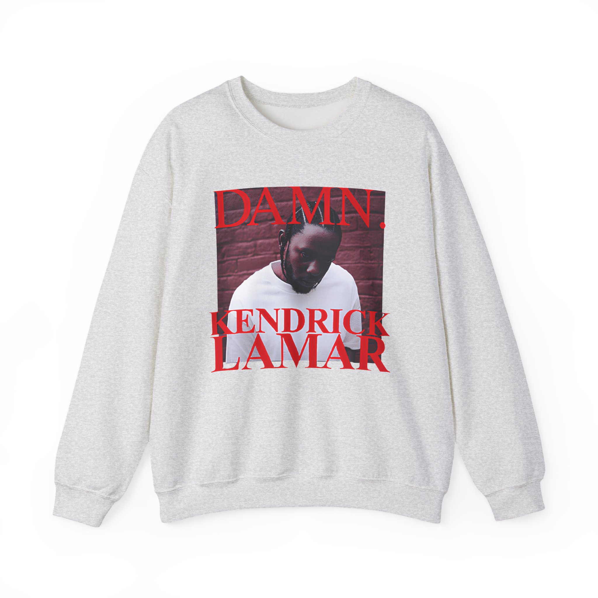 Kendrick Lamar Damn Dot Unisex Heavy Blendâ„¢ Crewneck Sweatshirt