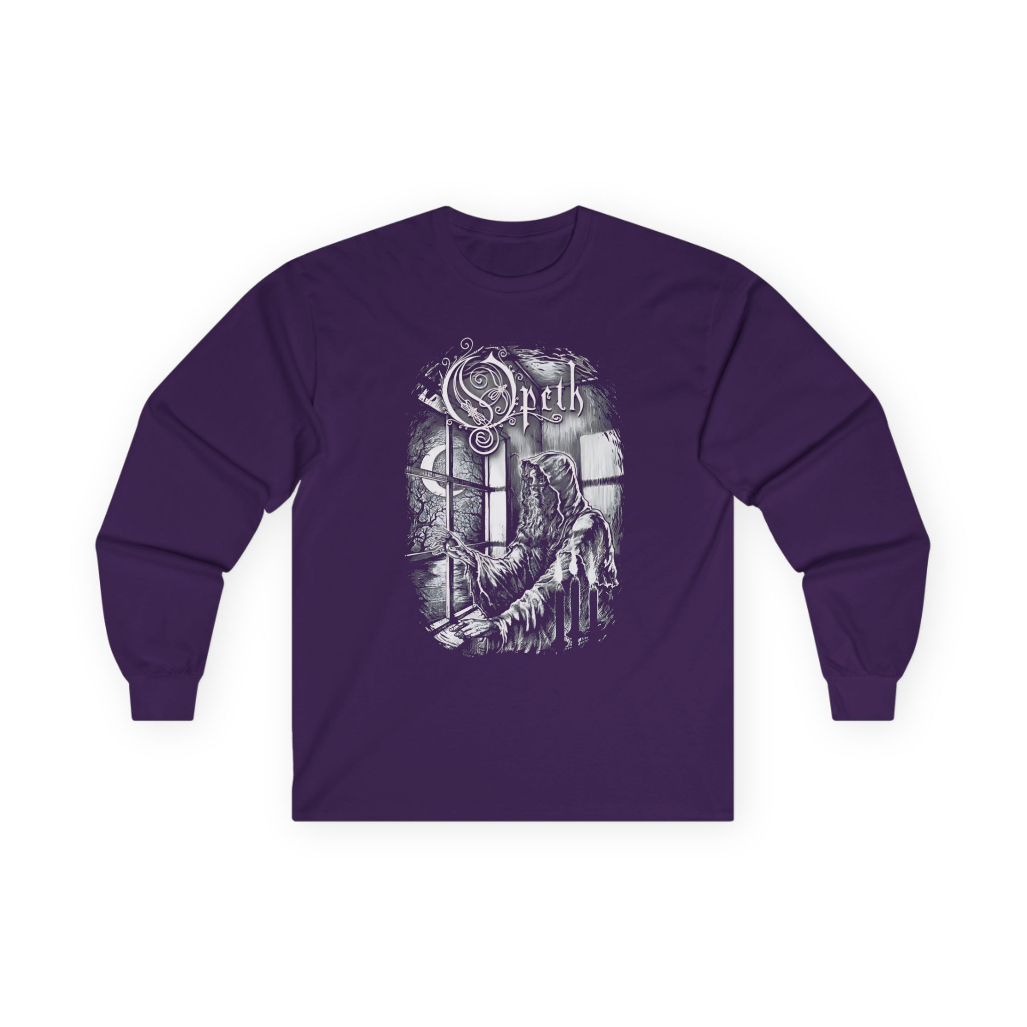 Opeth Windowpane Unisex Ultra Cotton Long Sleeve Tee