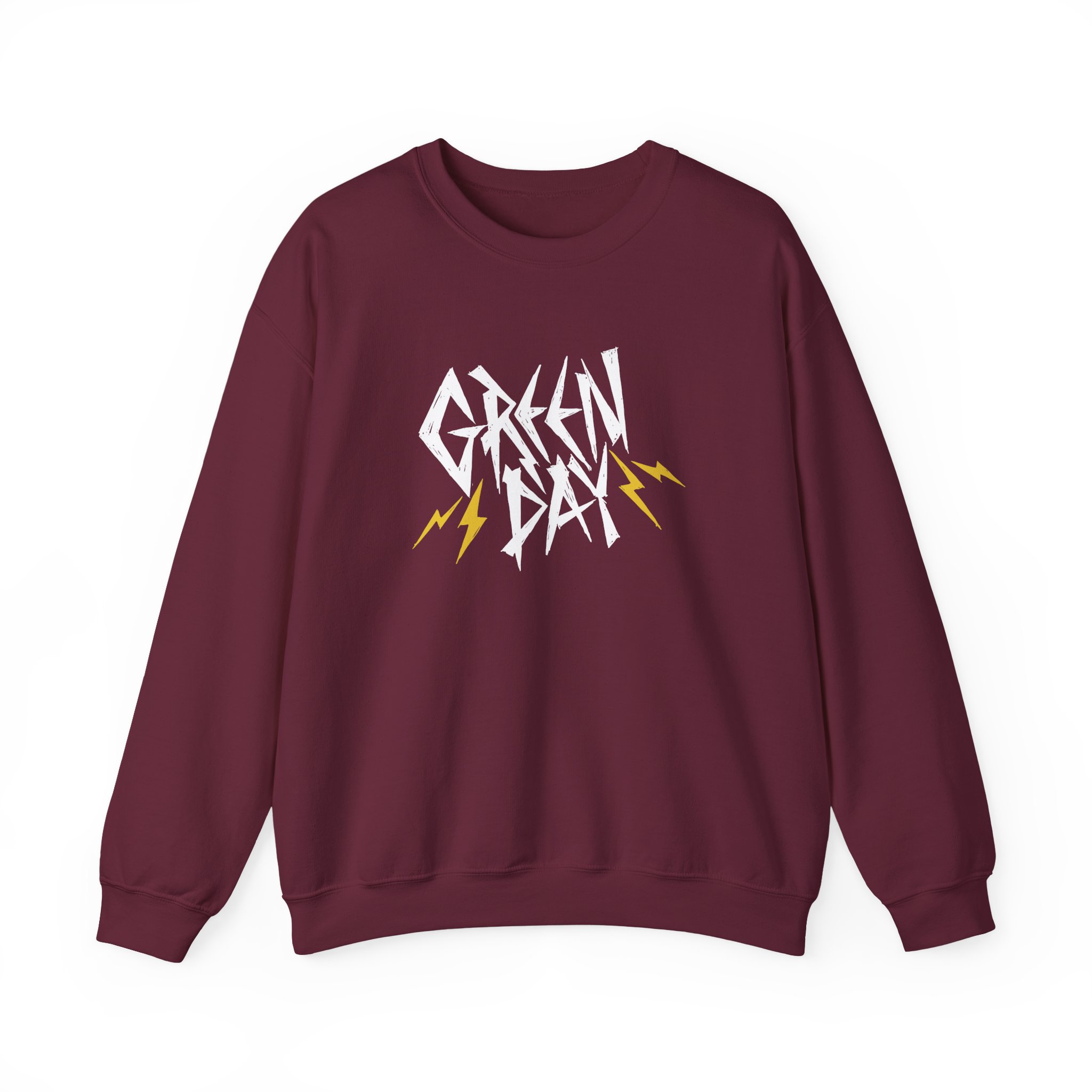 Green Day Bolt Logo Unisex Heavy Blendâ„¢ Crewneck Sweatshirt