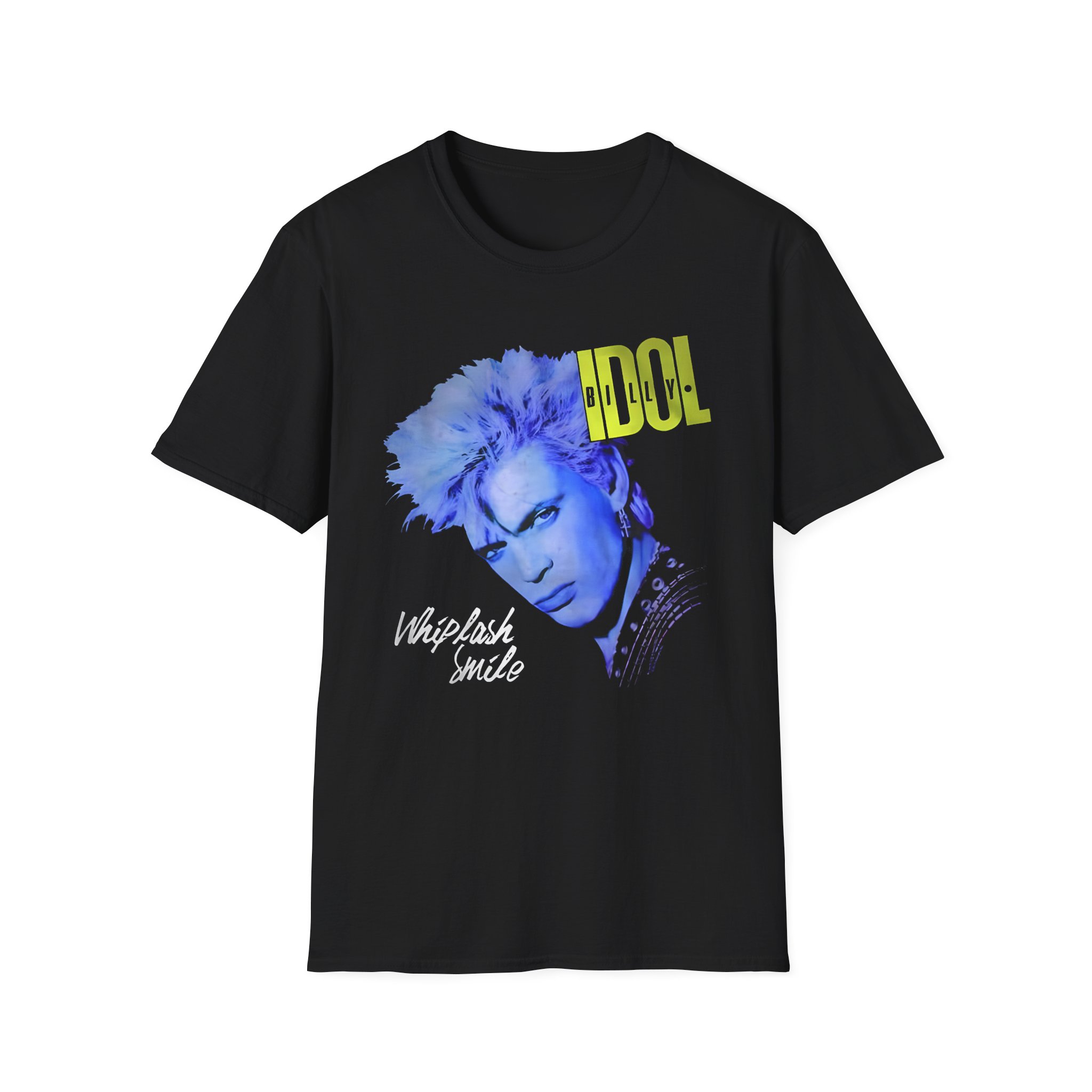 Billy Idol Whiplash Smile Album Unisex Softstyle T-Shirt