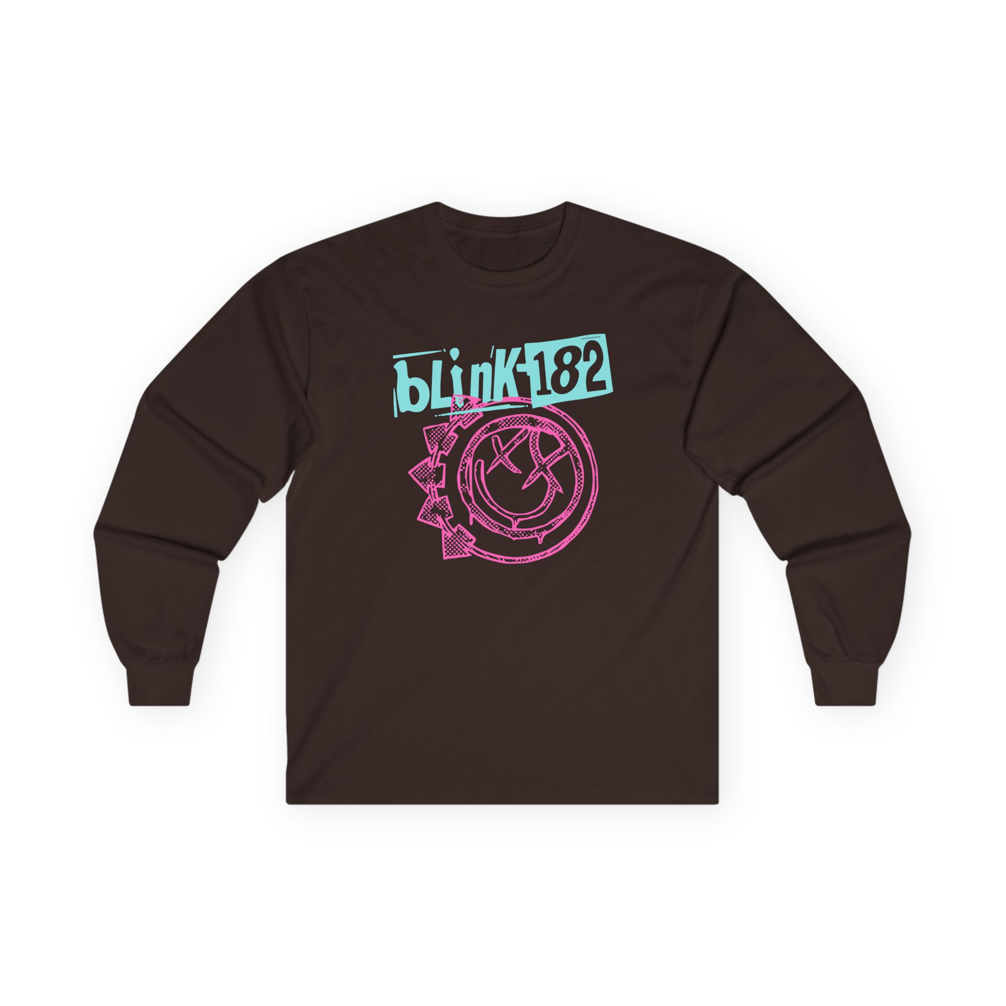 Blink 182 Smiley Crop Unisex Ultra Cotton Long Sleeve Tee