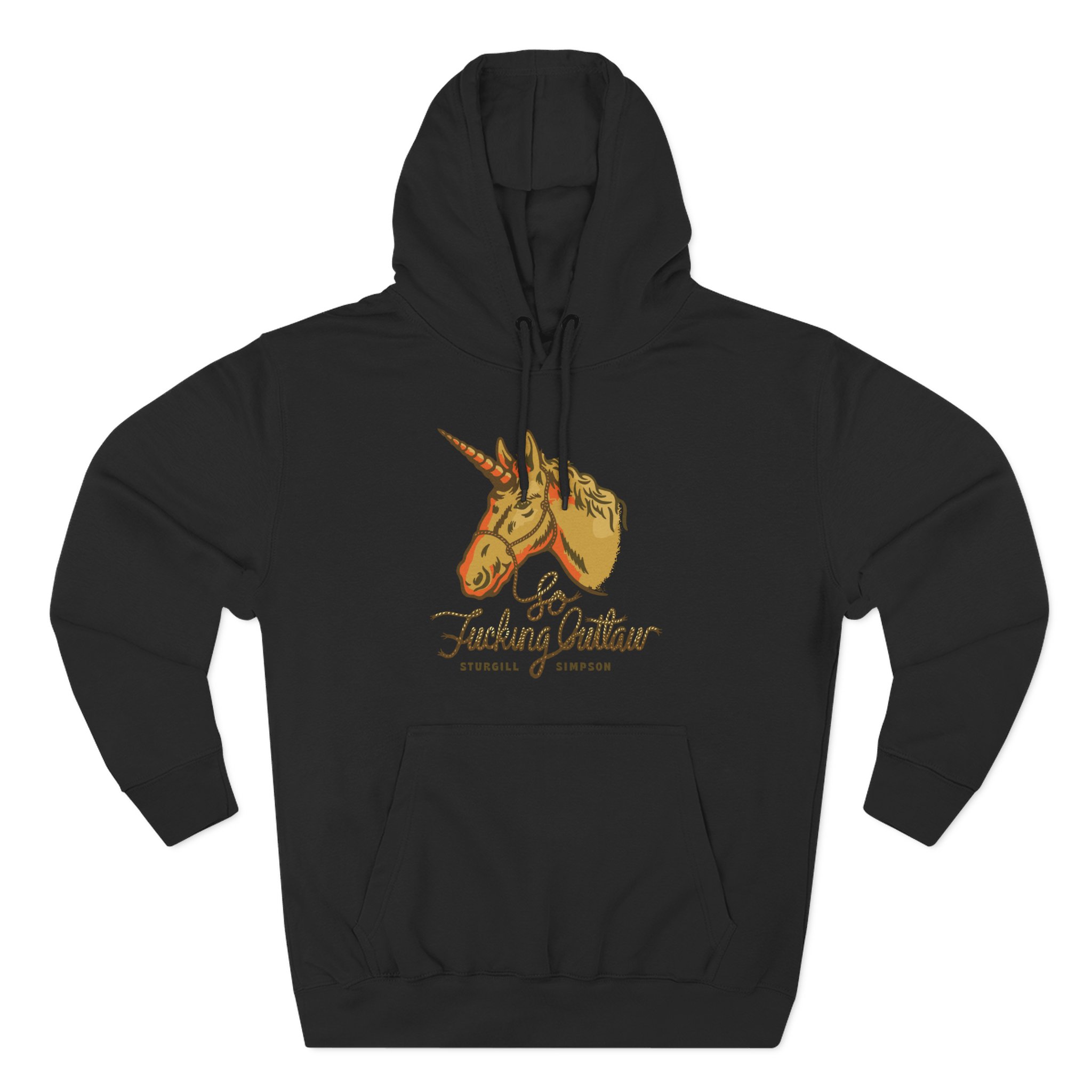 Sturgill Simpson Outlaw Unicorn Three-Panel Fleece Hoodie