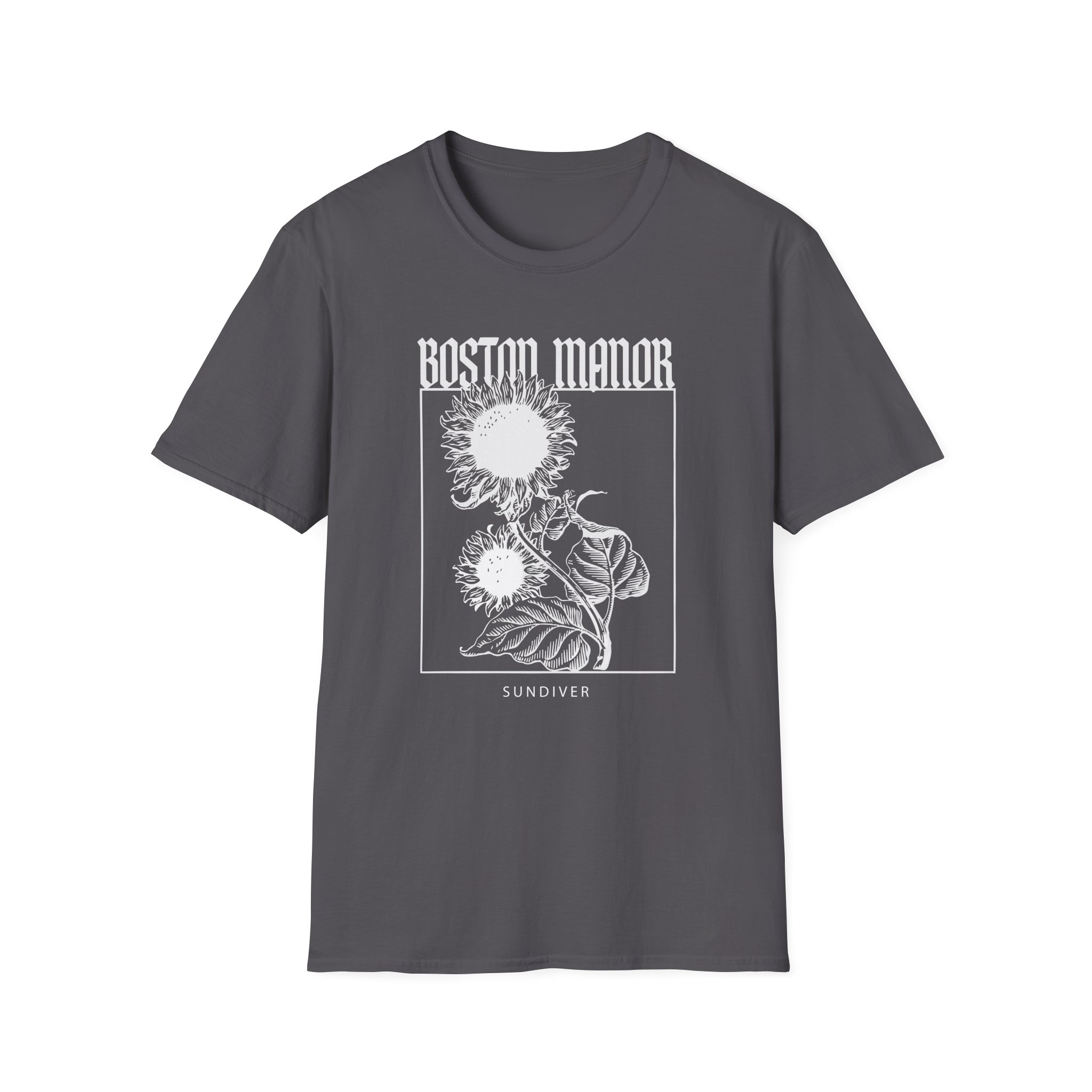 Boston Manor Sunflower Unisex Softstyle T-Shirt