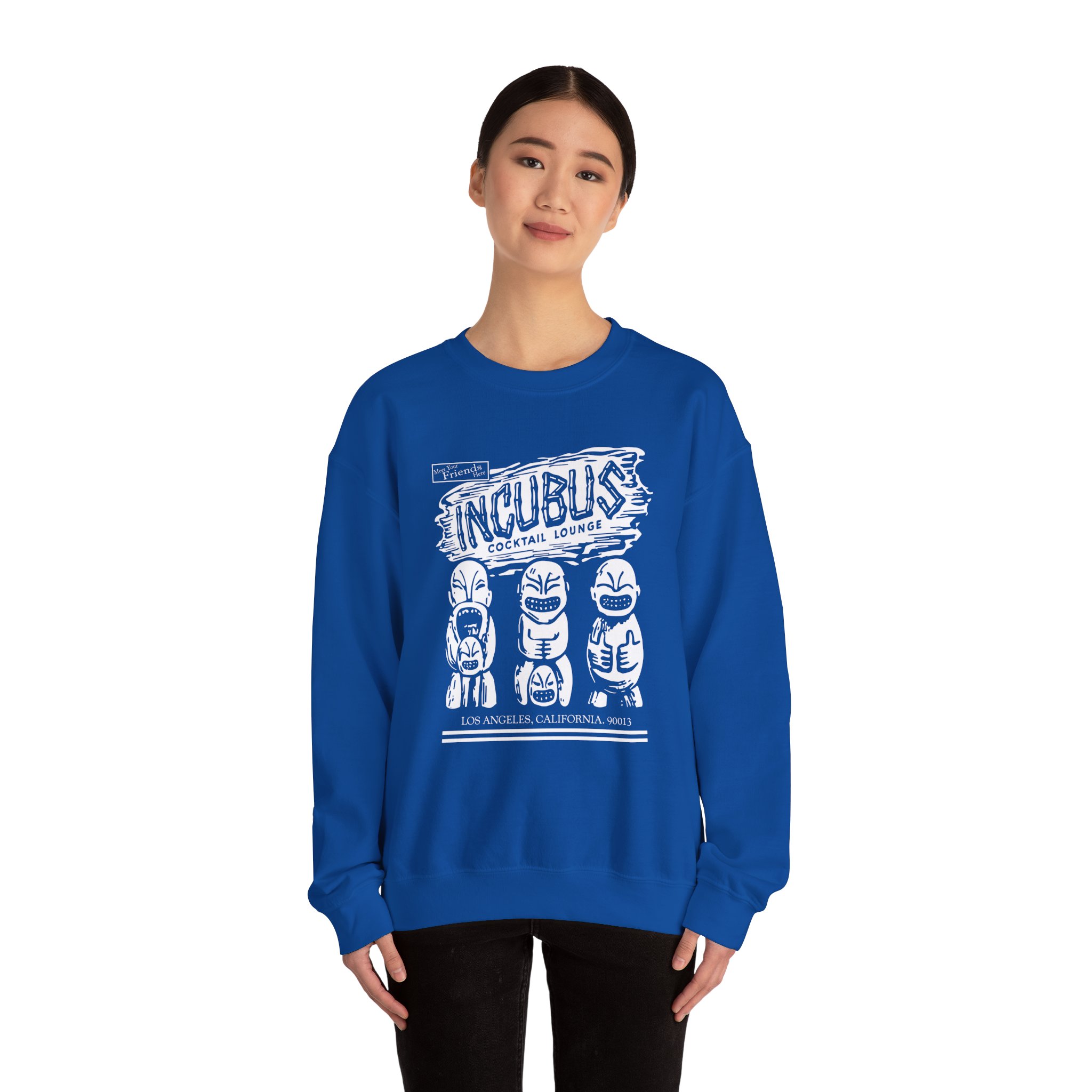 Incubus Cocktail Lounge Unisex Heavy Blendâ„¢ Crewneck Sweatshirt