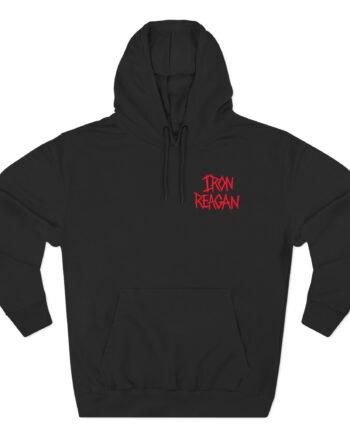 Iron Reagan Three-Panel Fleece Hoodie