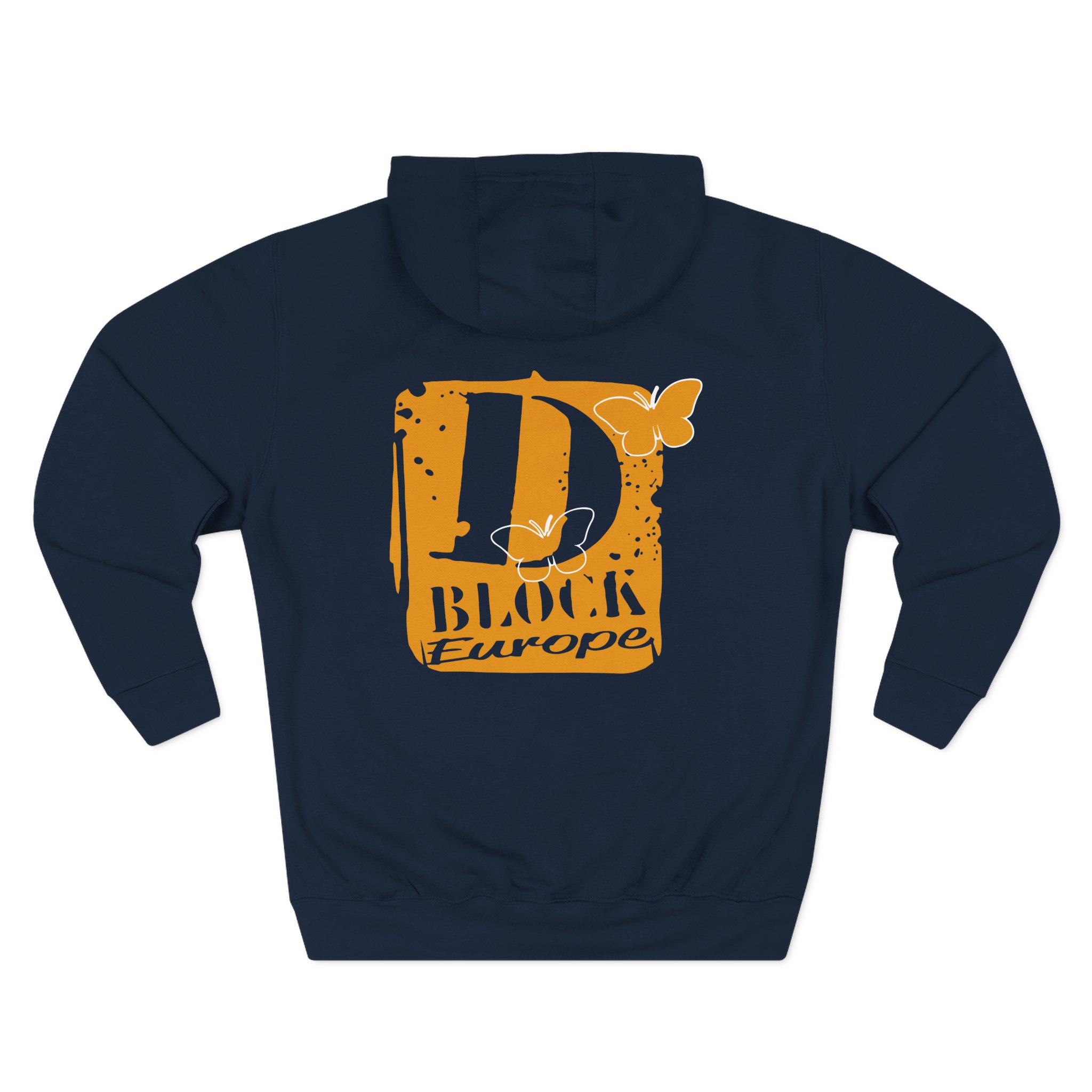 D Block Europe DBE World Three-panel Fleece Hoodie