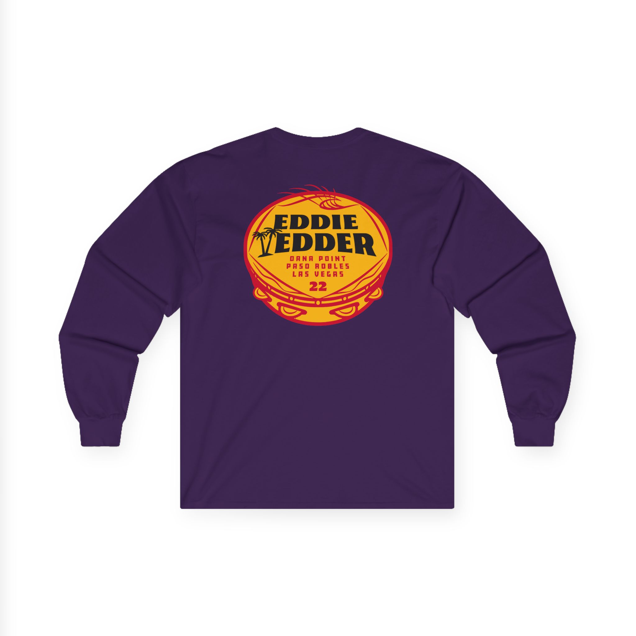 Eddie Vedder Tambourine Unisex Ultra Cotton Long Sleeve Tee
