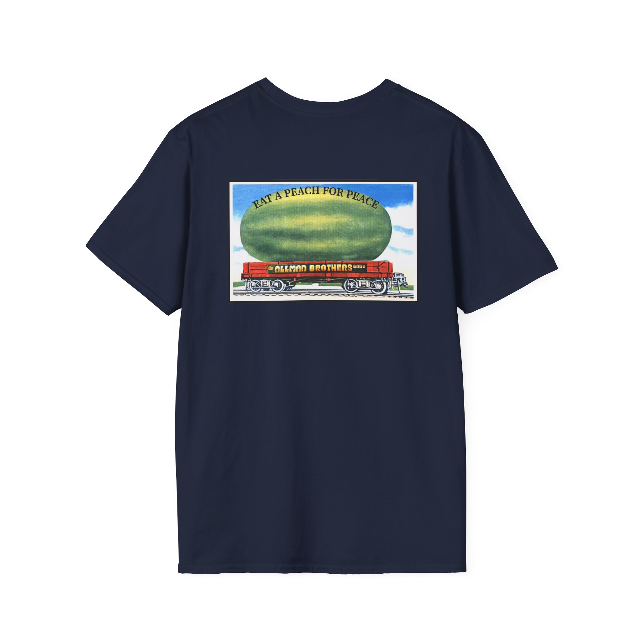 The Allman Brothers Eat a Peach Album Art Unisex Softstyle T-Shirt