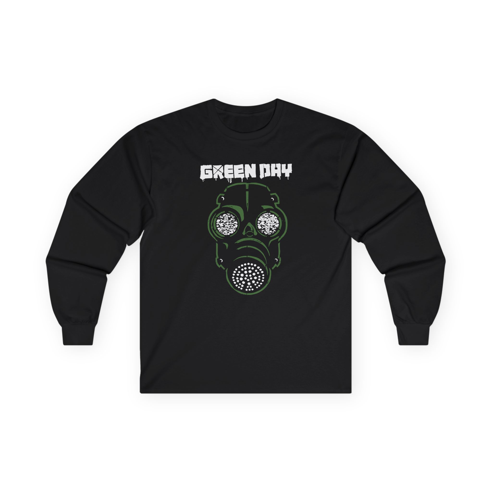 Green Day Gas Mask Long Unisex Ultra Cotton Long Sleeve Tee