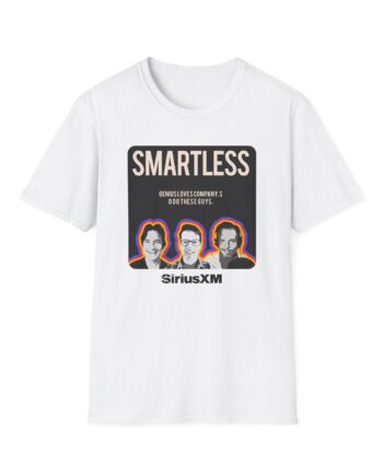 Smartless Genius Loves Company Logo Unisex Softstyle T-Shirt